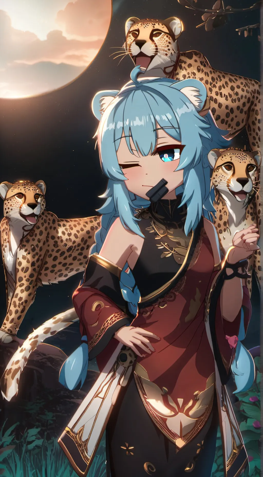 ai character: Lucy background