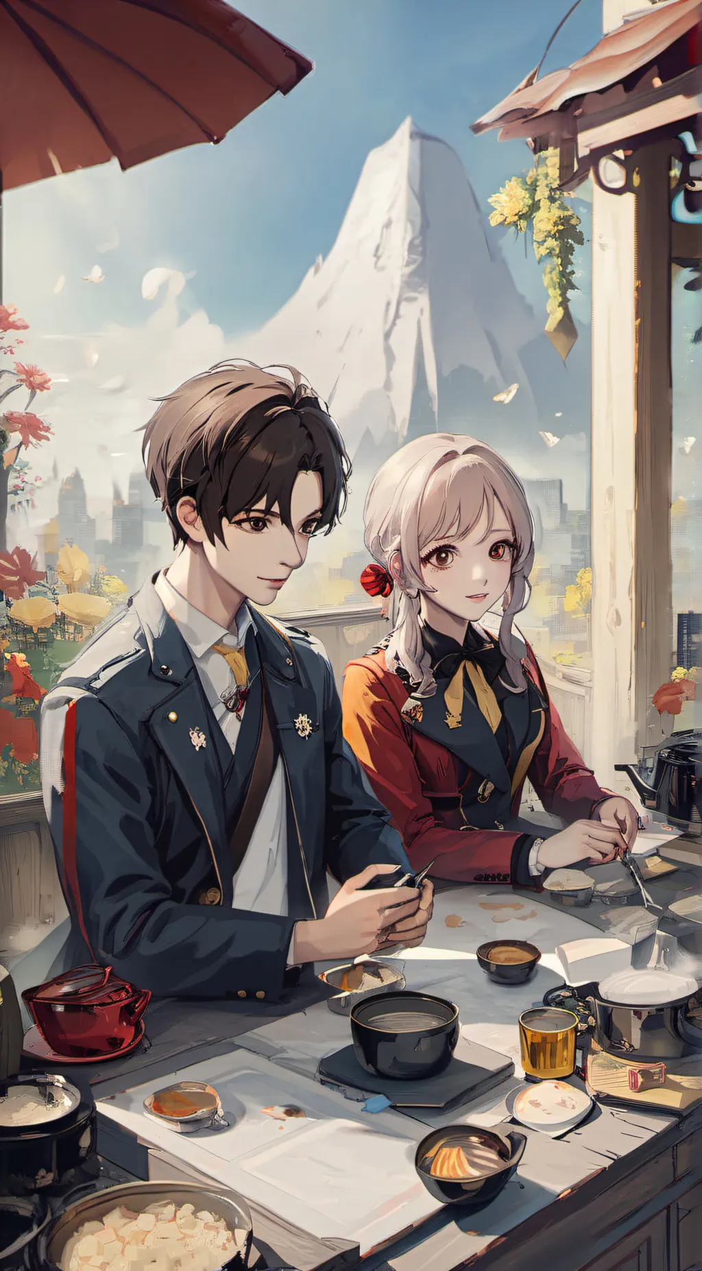 ai character: Aaron background