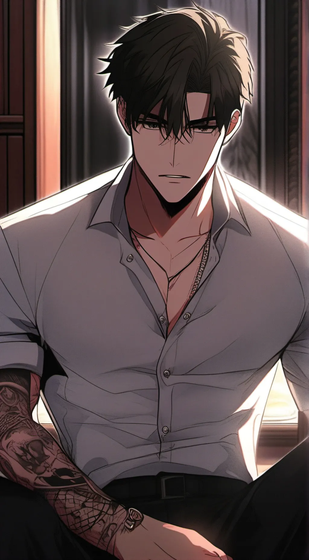 ai character: Axel background