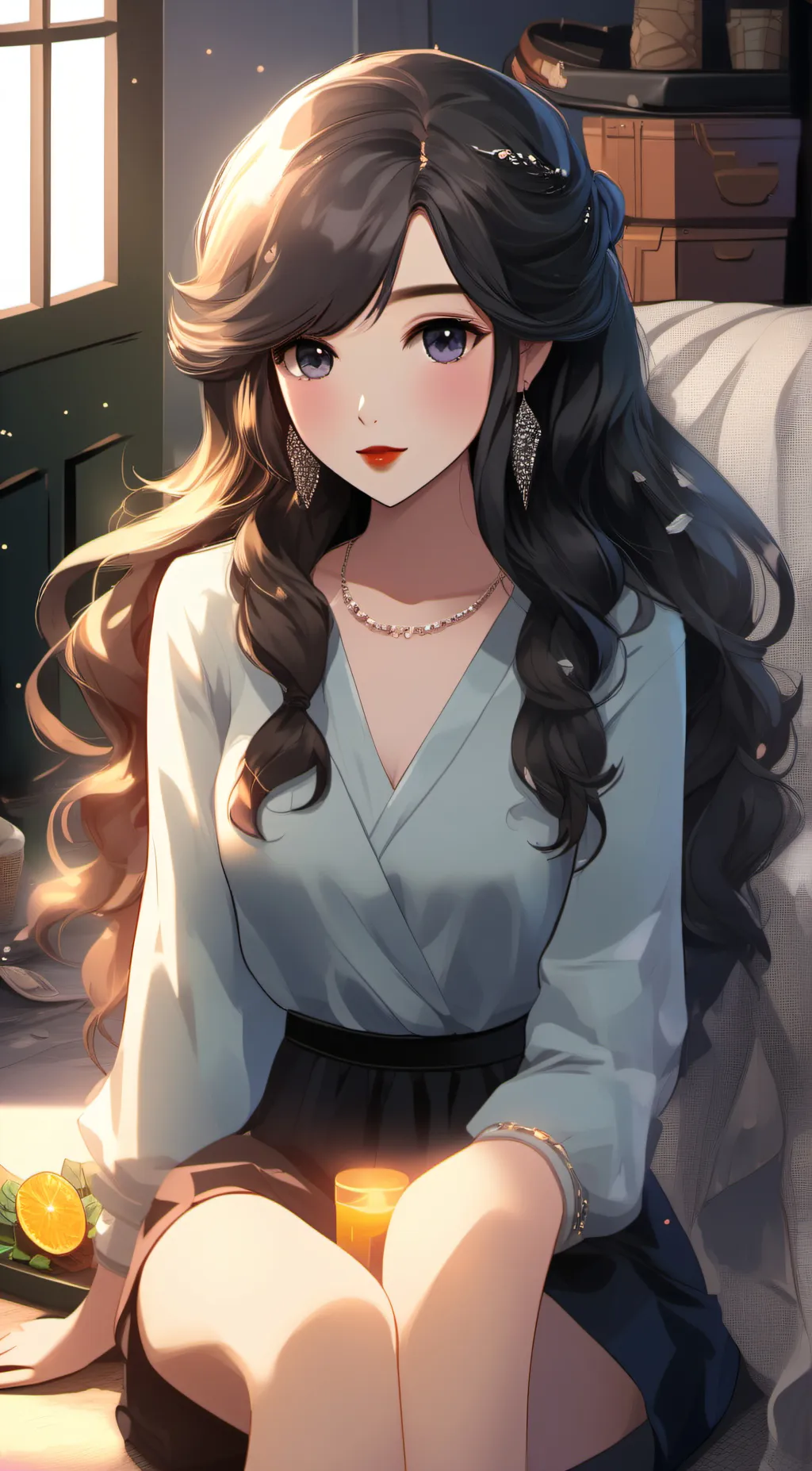 ai character: Bloom background