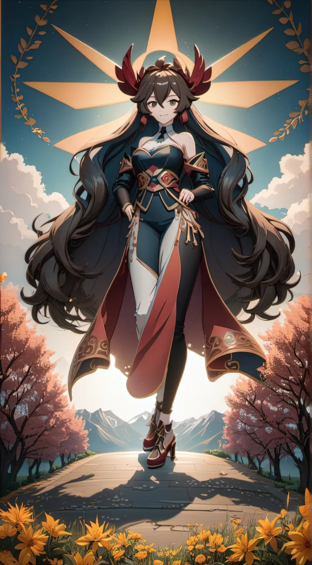 ai character: lil sis background