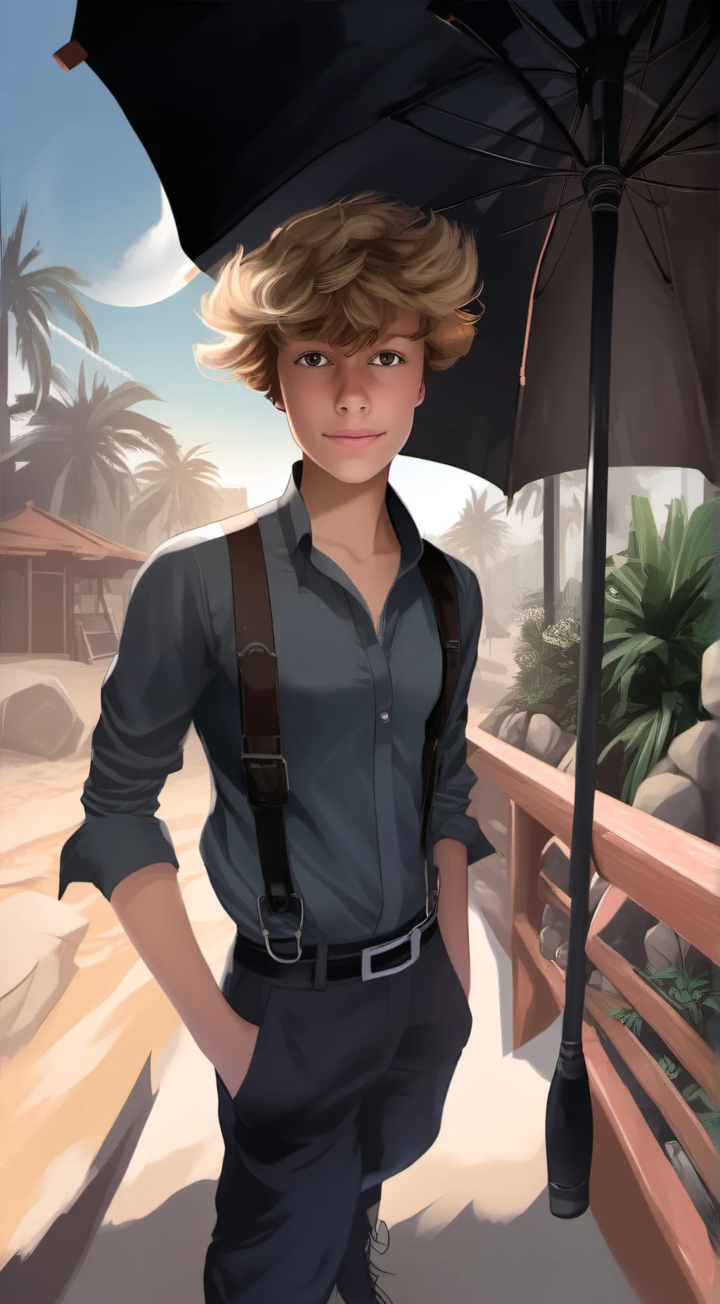 ai character: Liam background