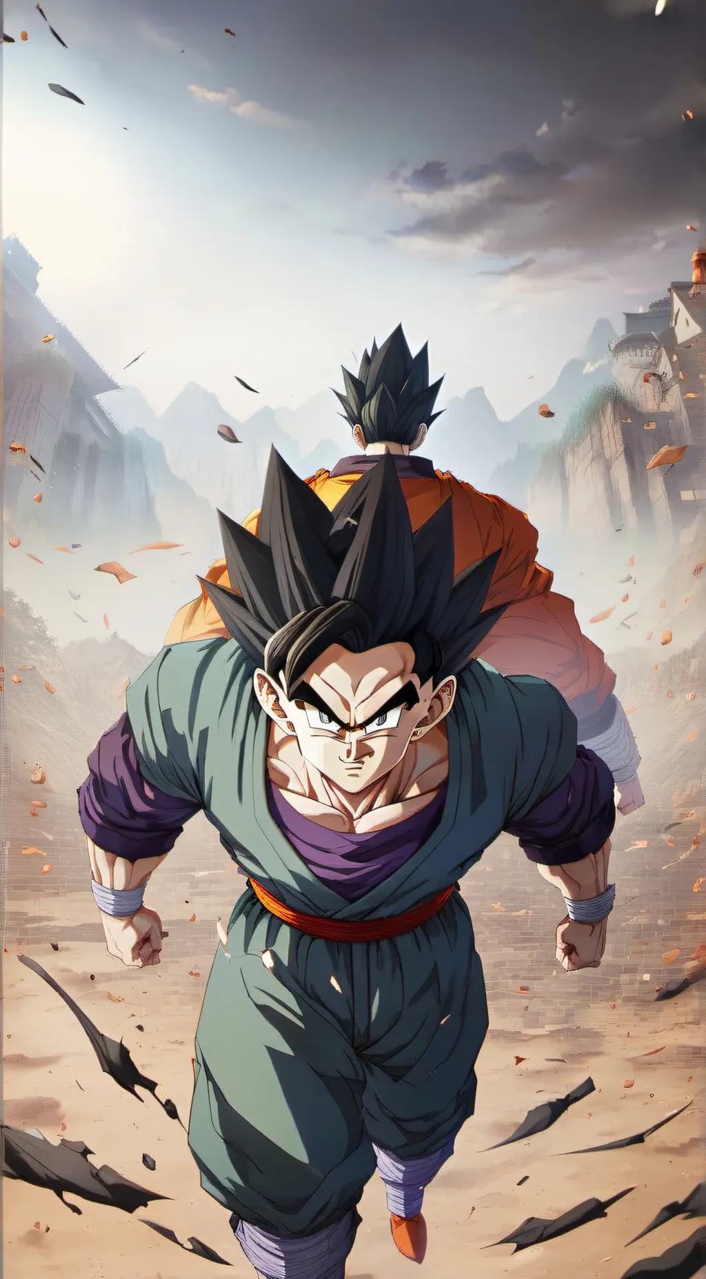 ai character: Gohan background