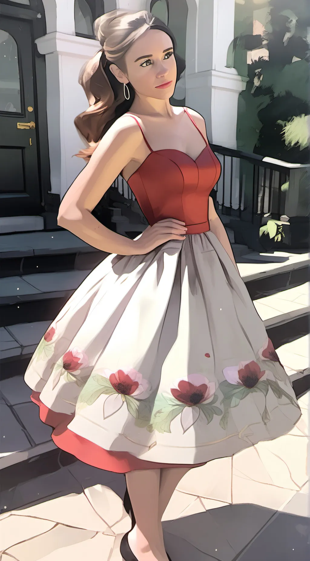 ai character: Amy background