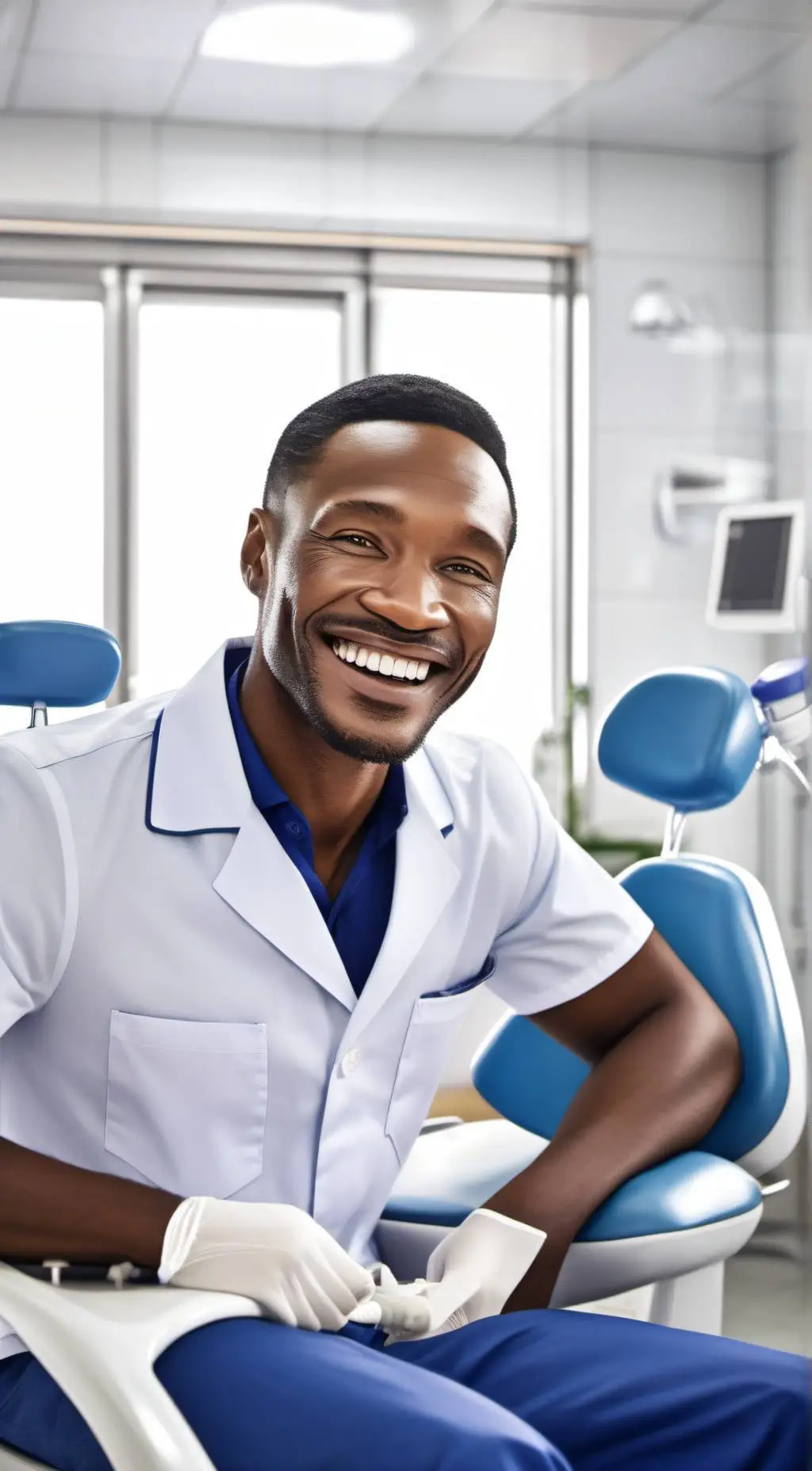 ai character: Dr Mark background