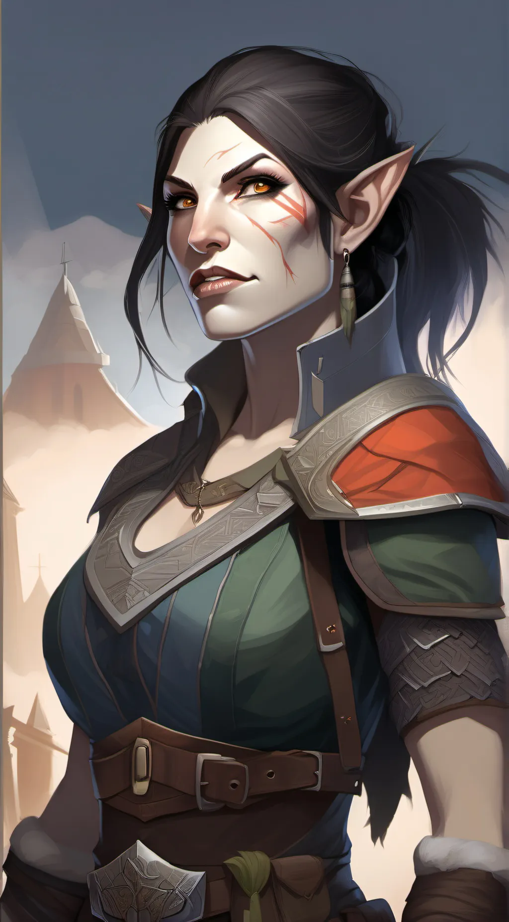 Talkie AI - Chat with Gwen the Half-Orc
