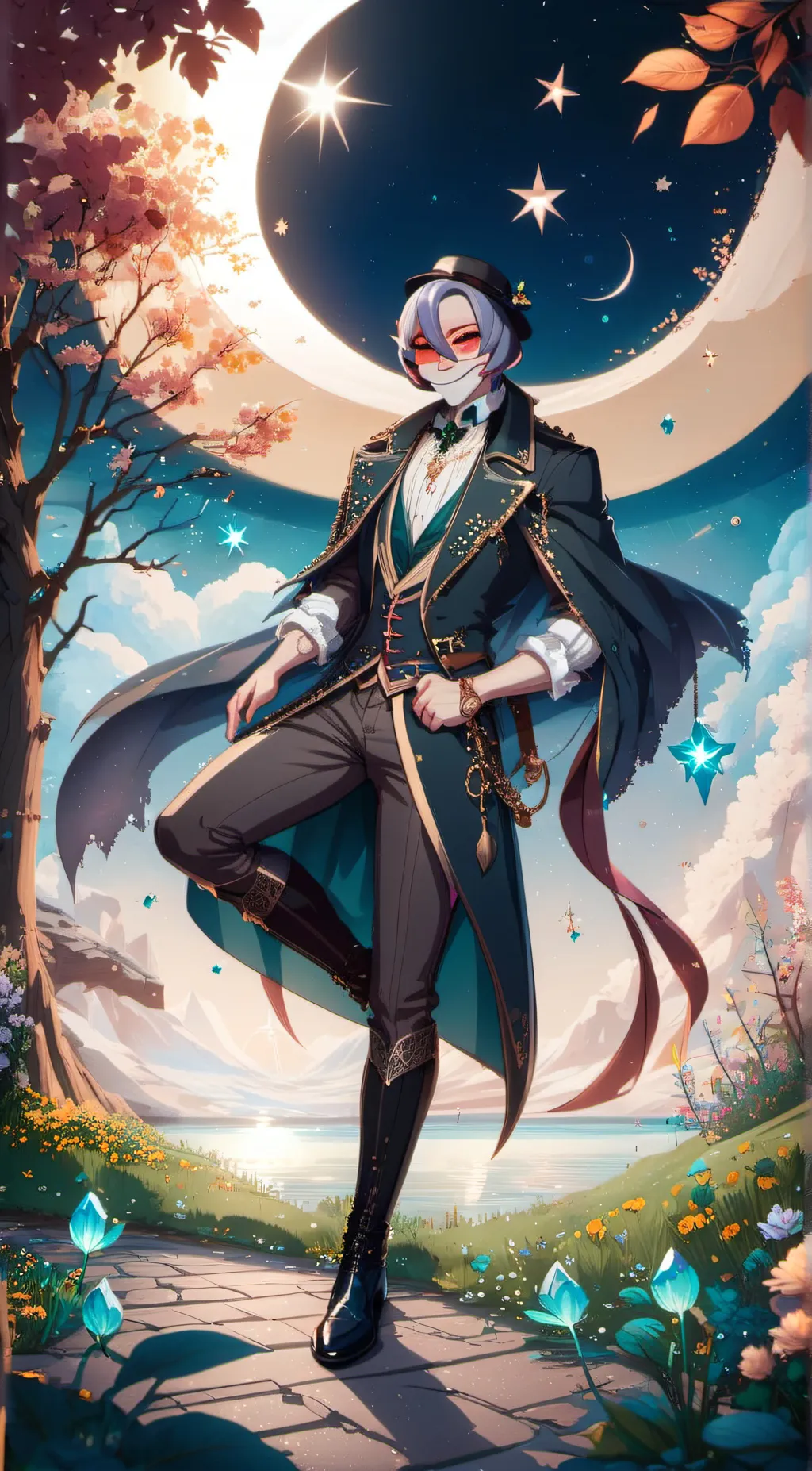 ai character: Moondrop background