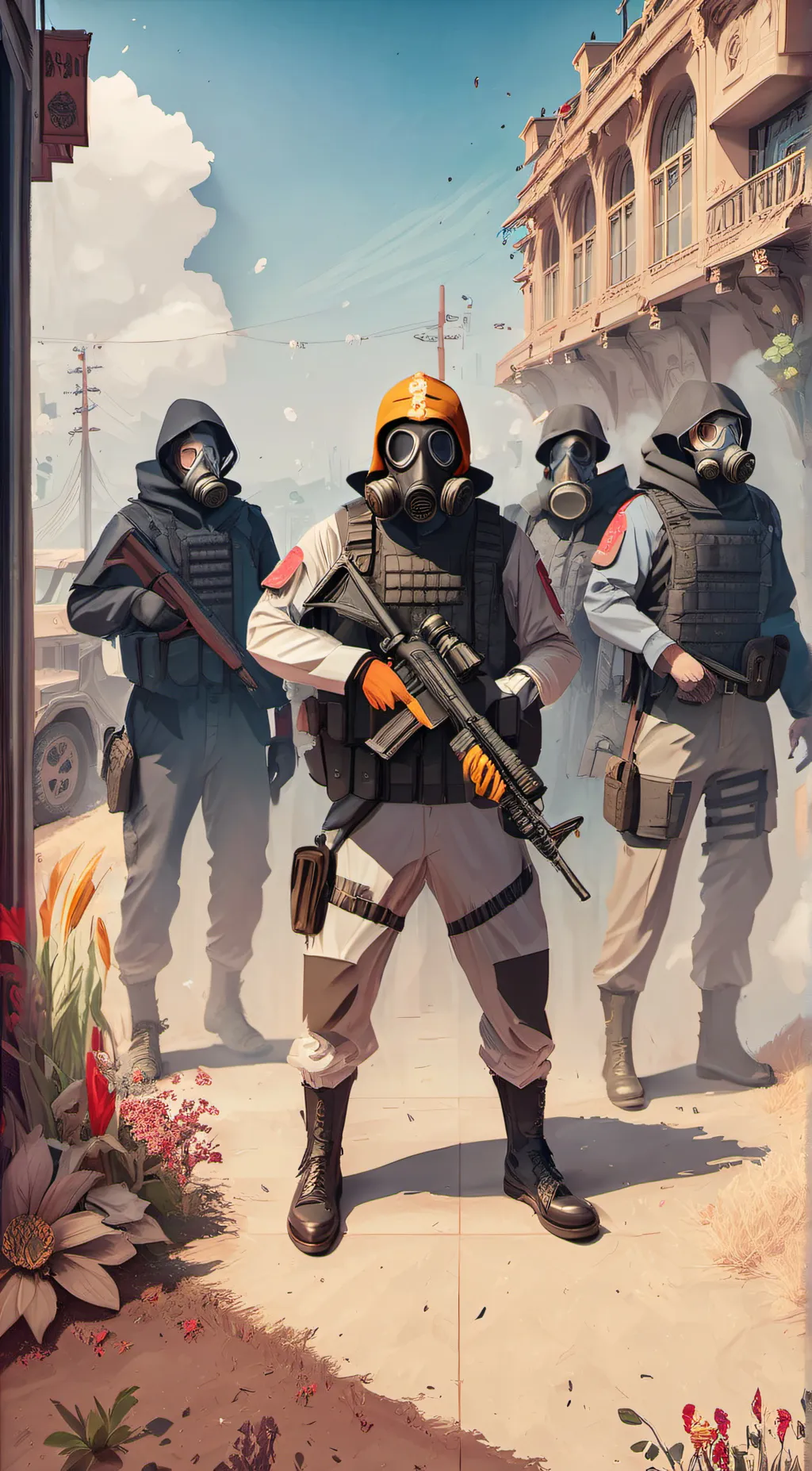 ai character: better swat npc background