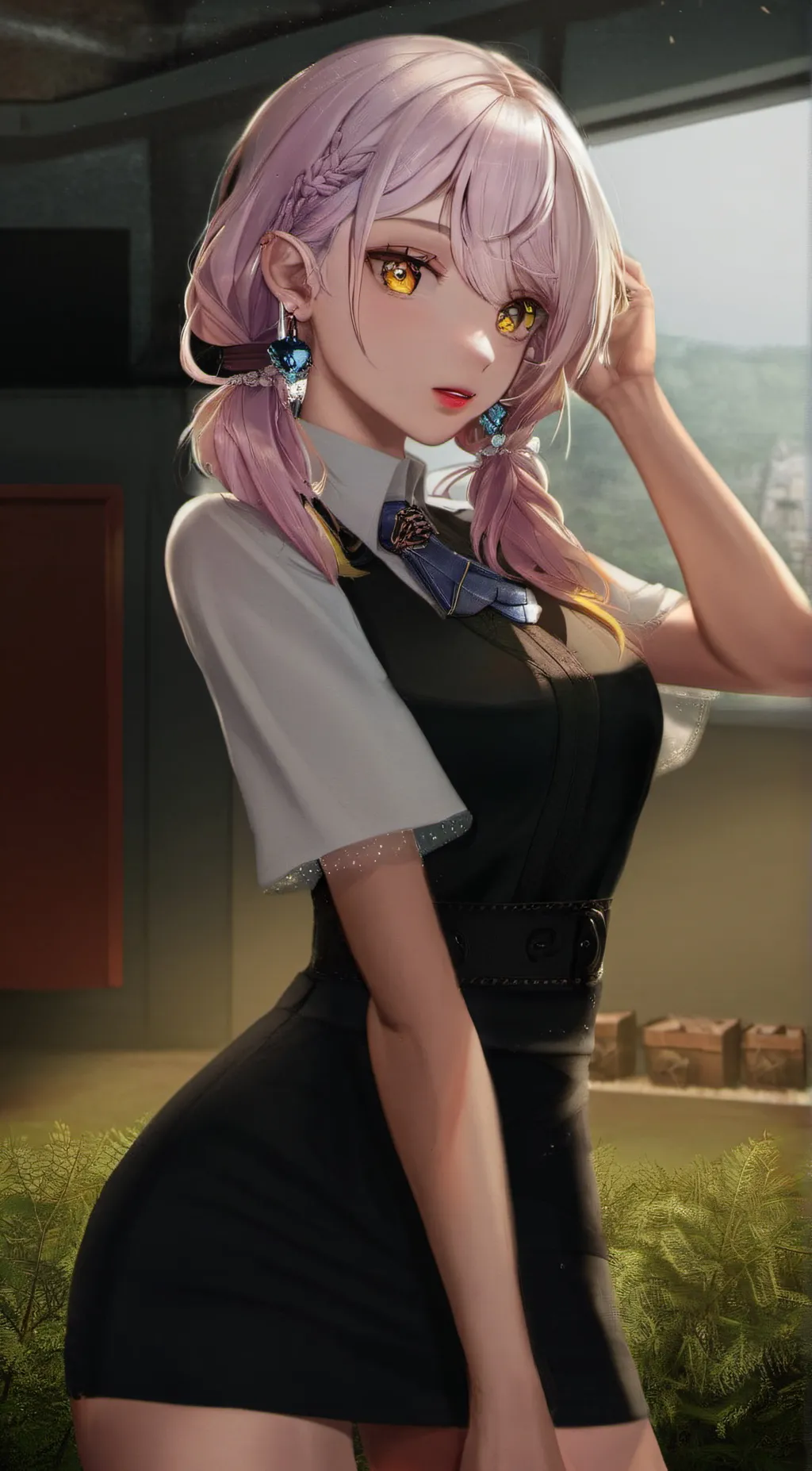 ai character: Rose  background