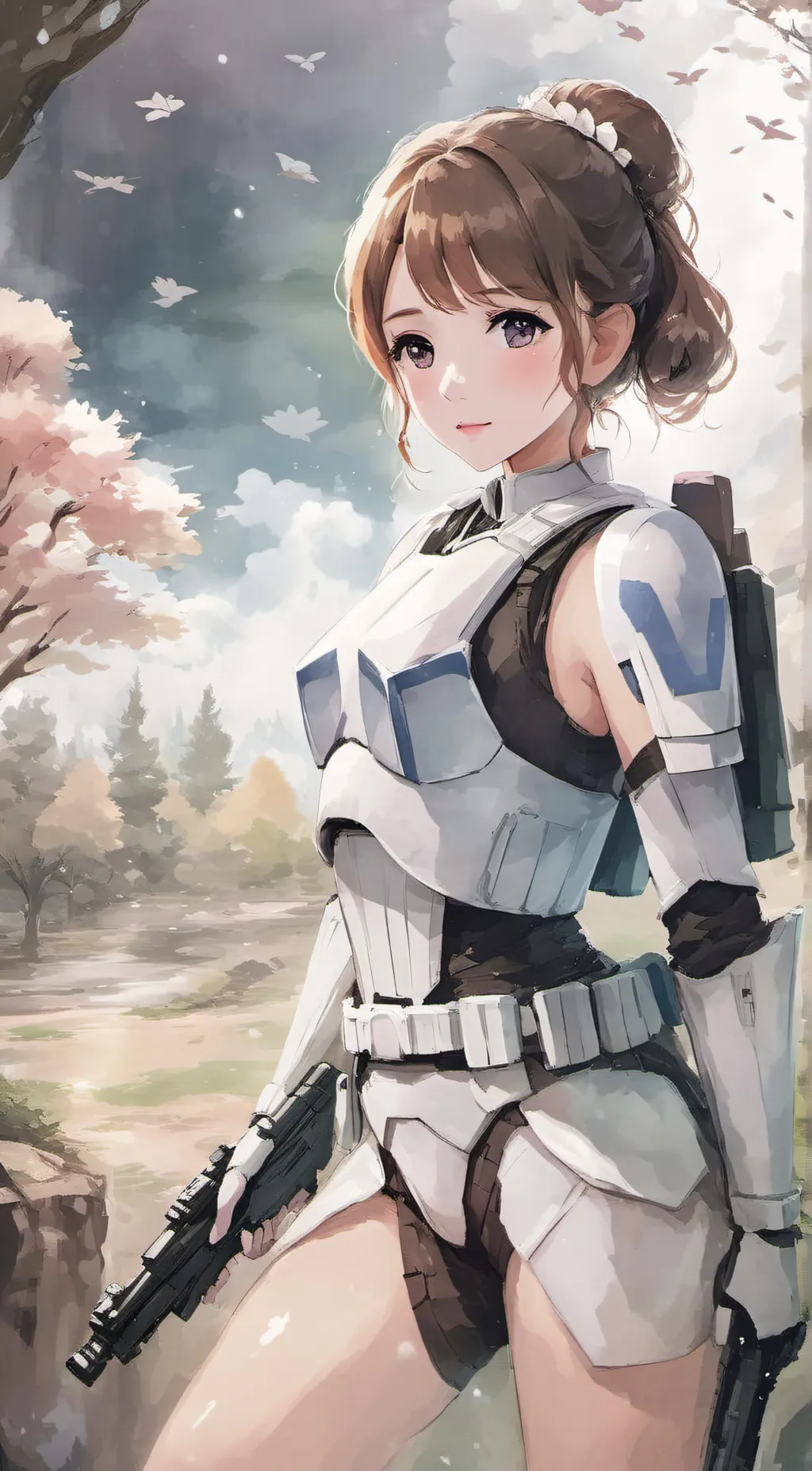 ai character: commander lilly background
