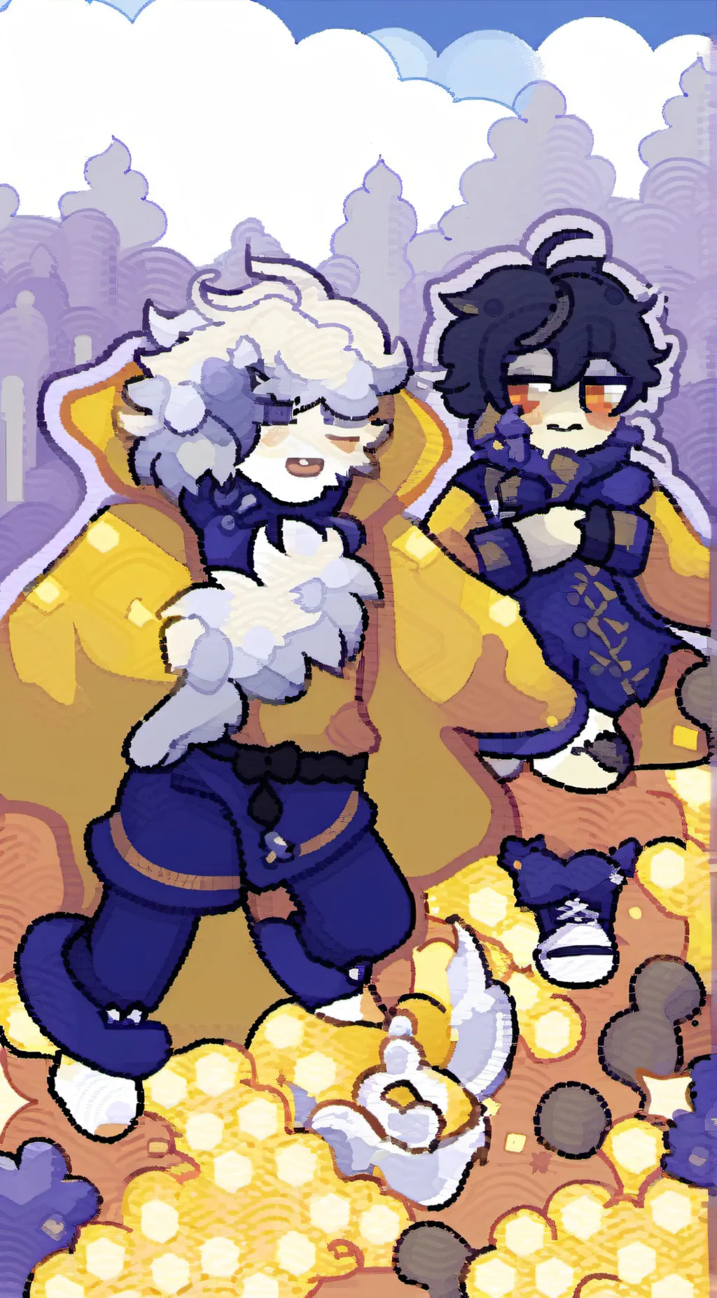 ai character: Uzi doorman(Nuzi) background