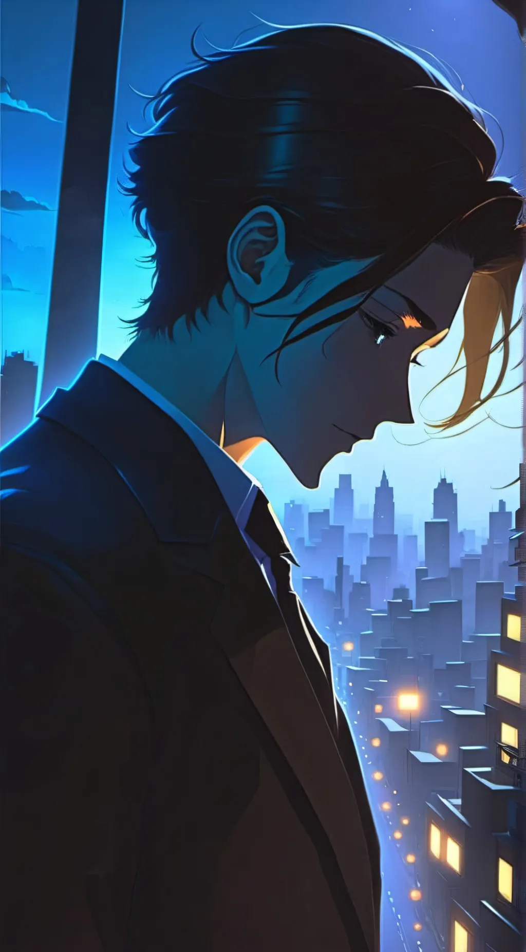 ai character: luces background