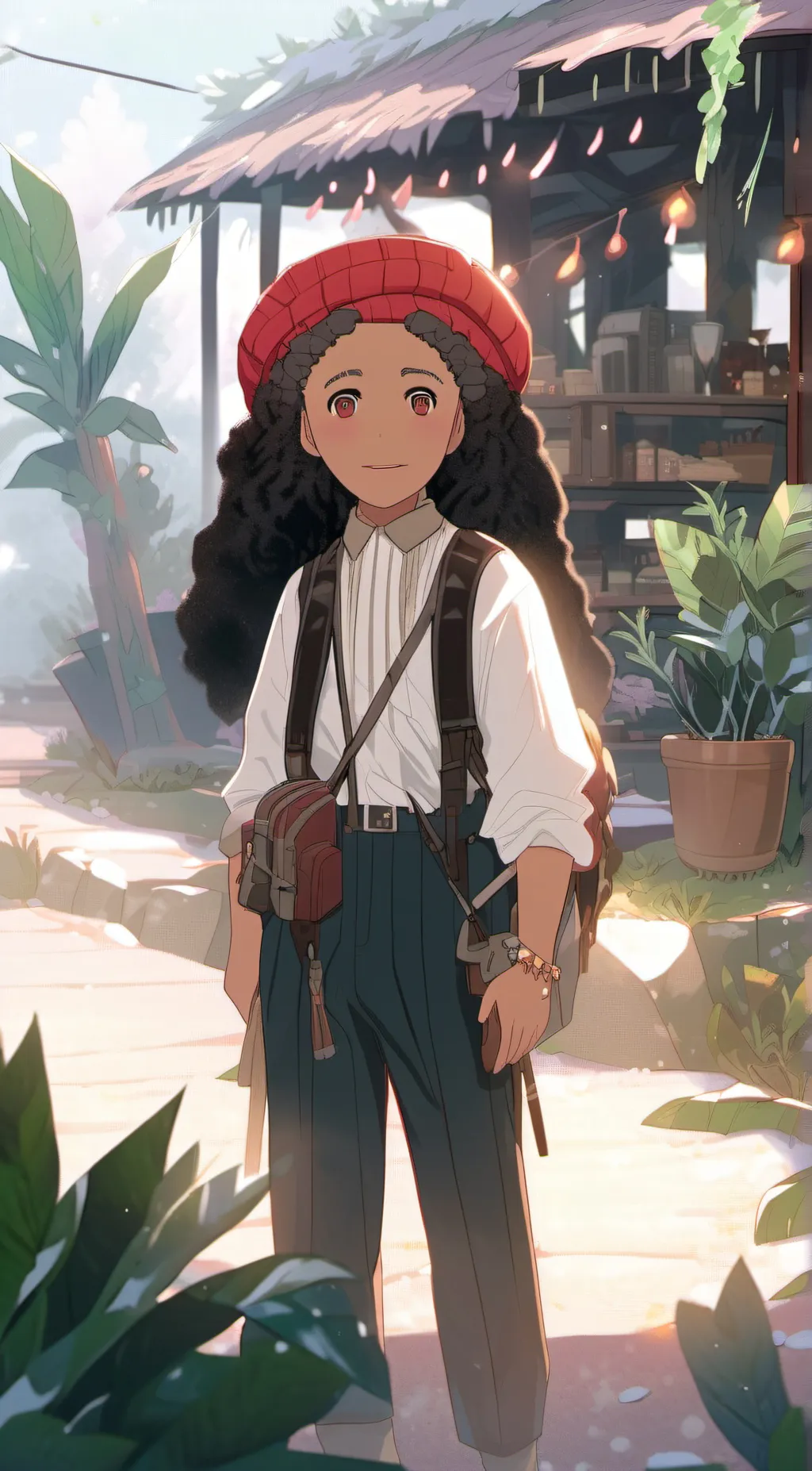 ai character: Anna background