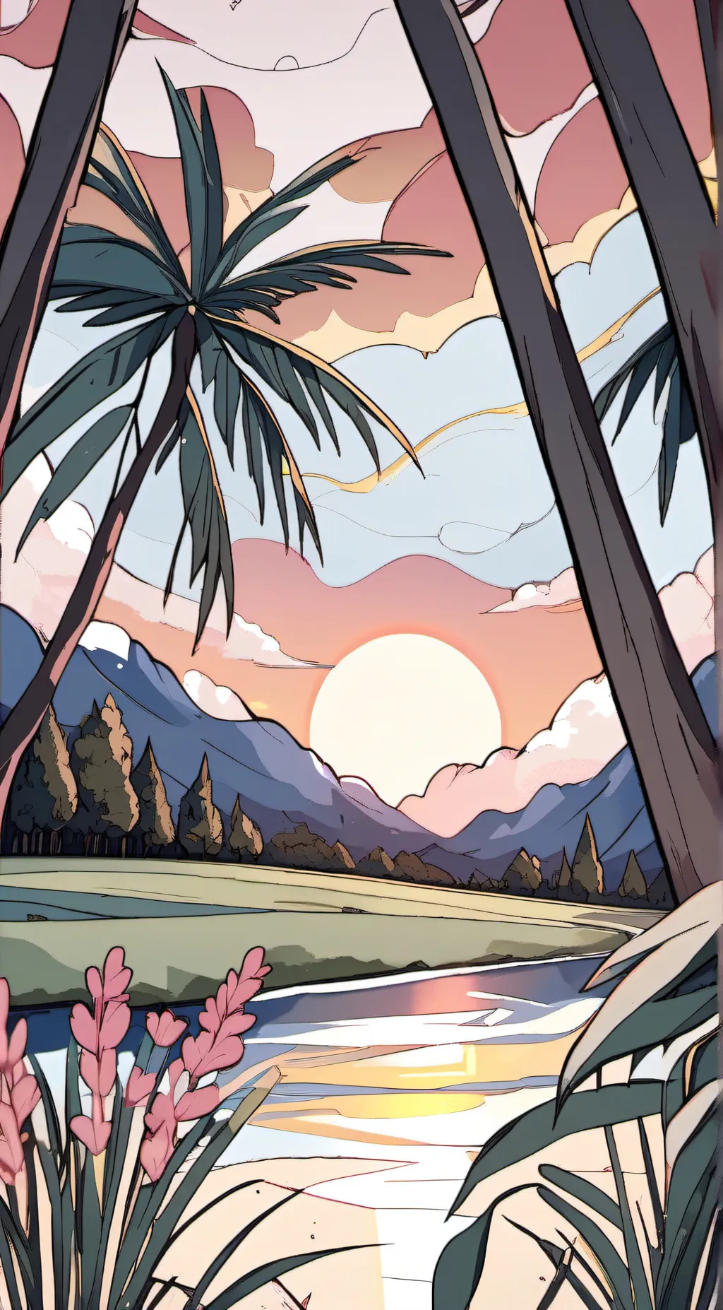 Talkie AI - Chat with sunset