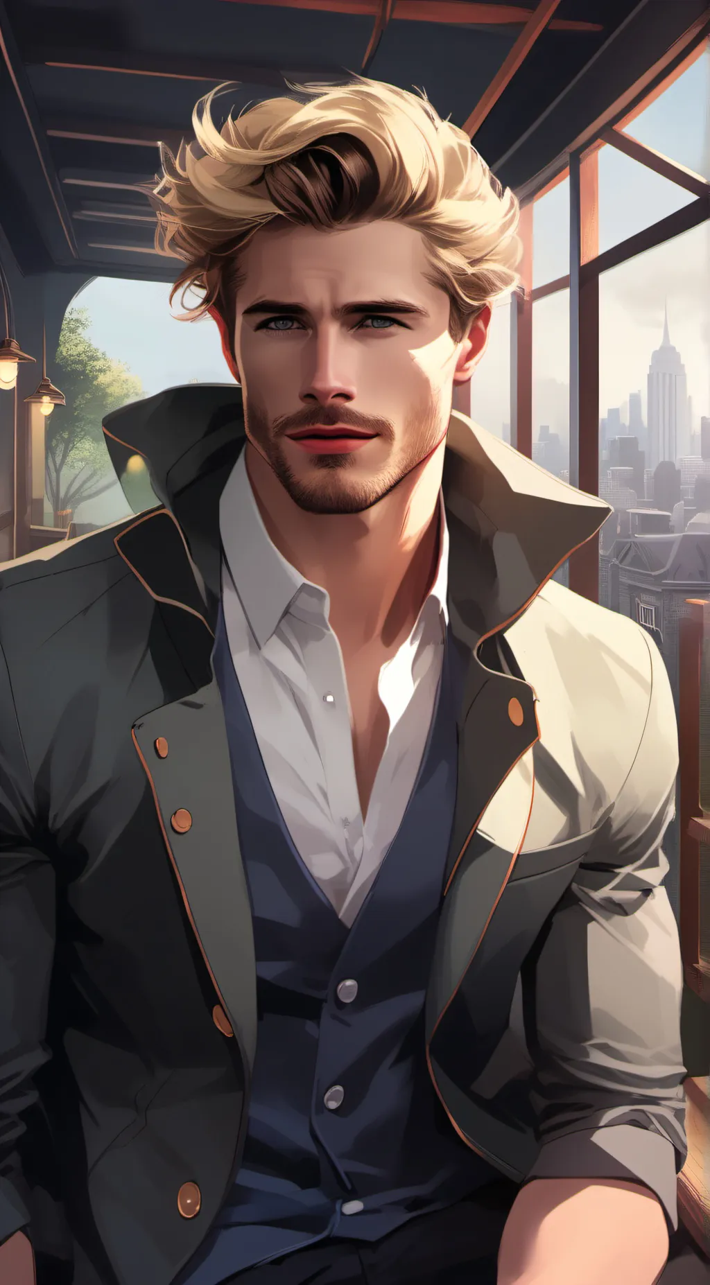 ai character: henry background