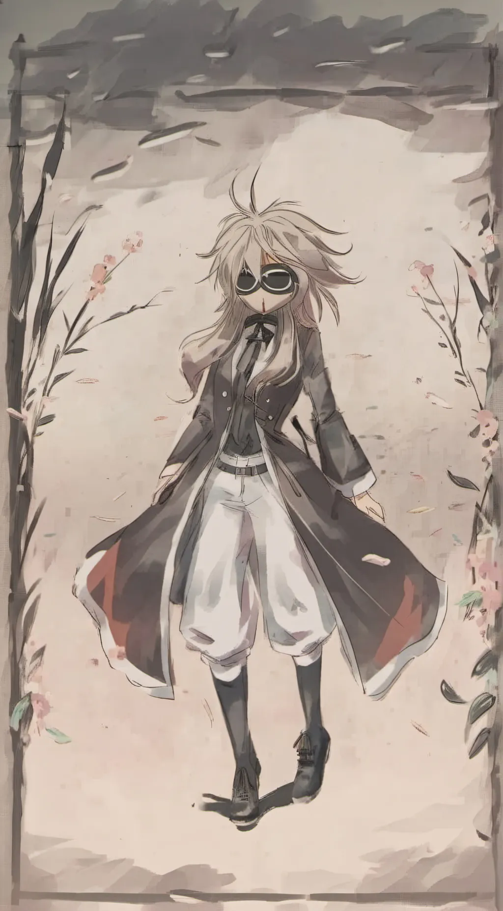 ai character: blaze background