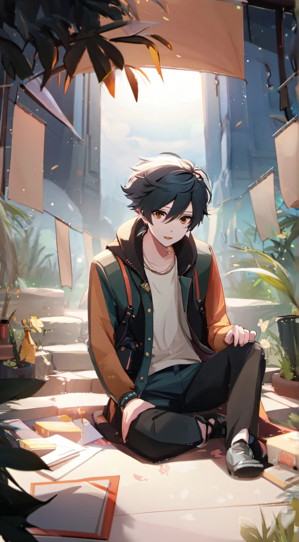 ai character: Levi background