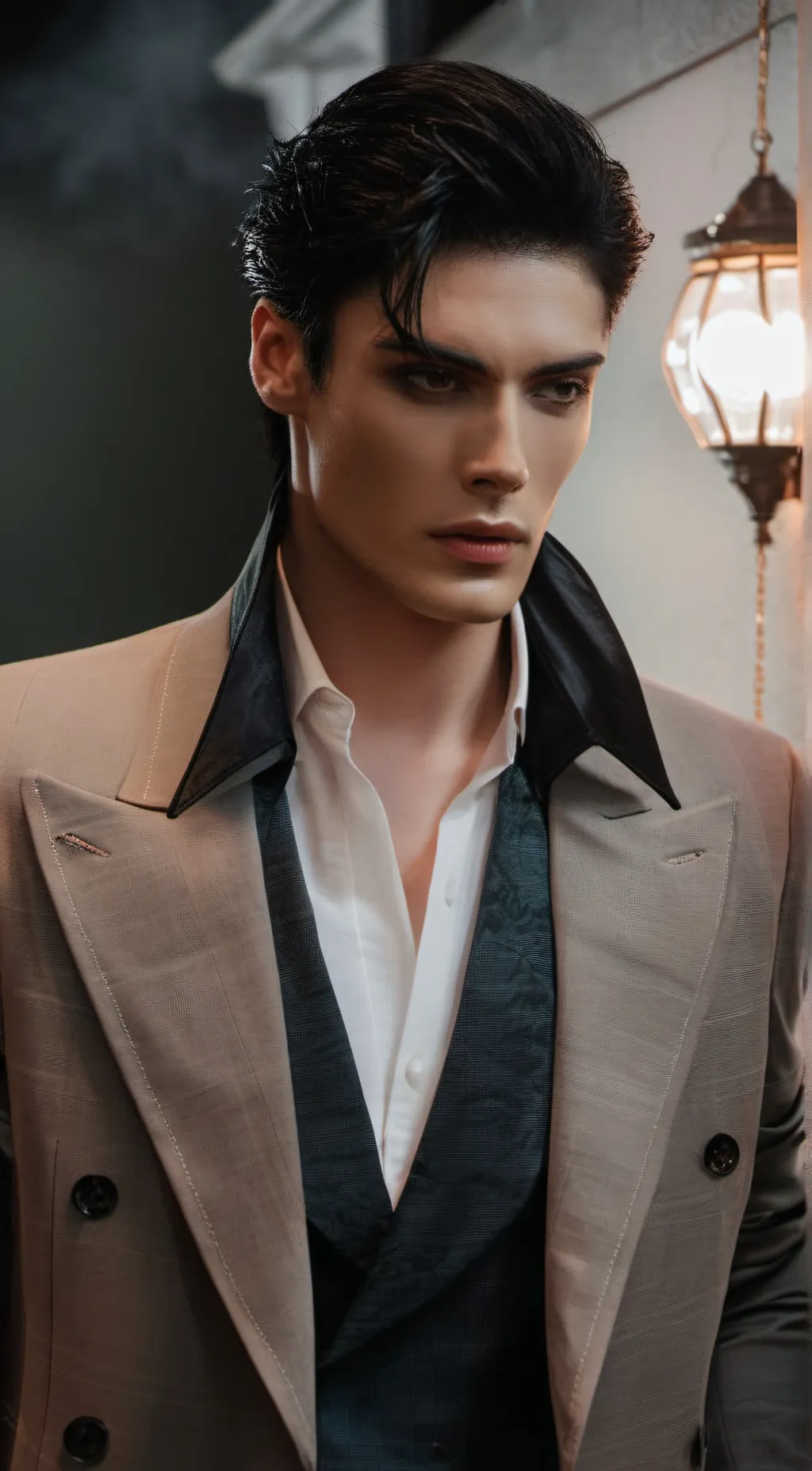 ai character: Vincent  background