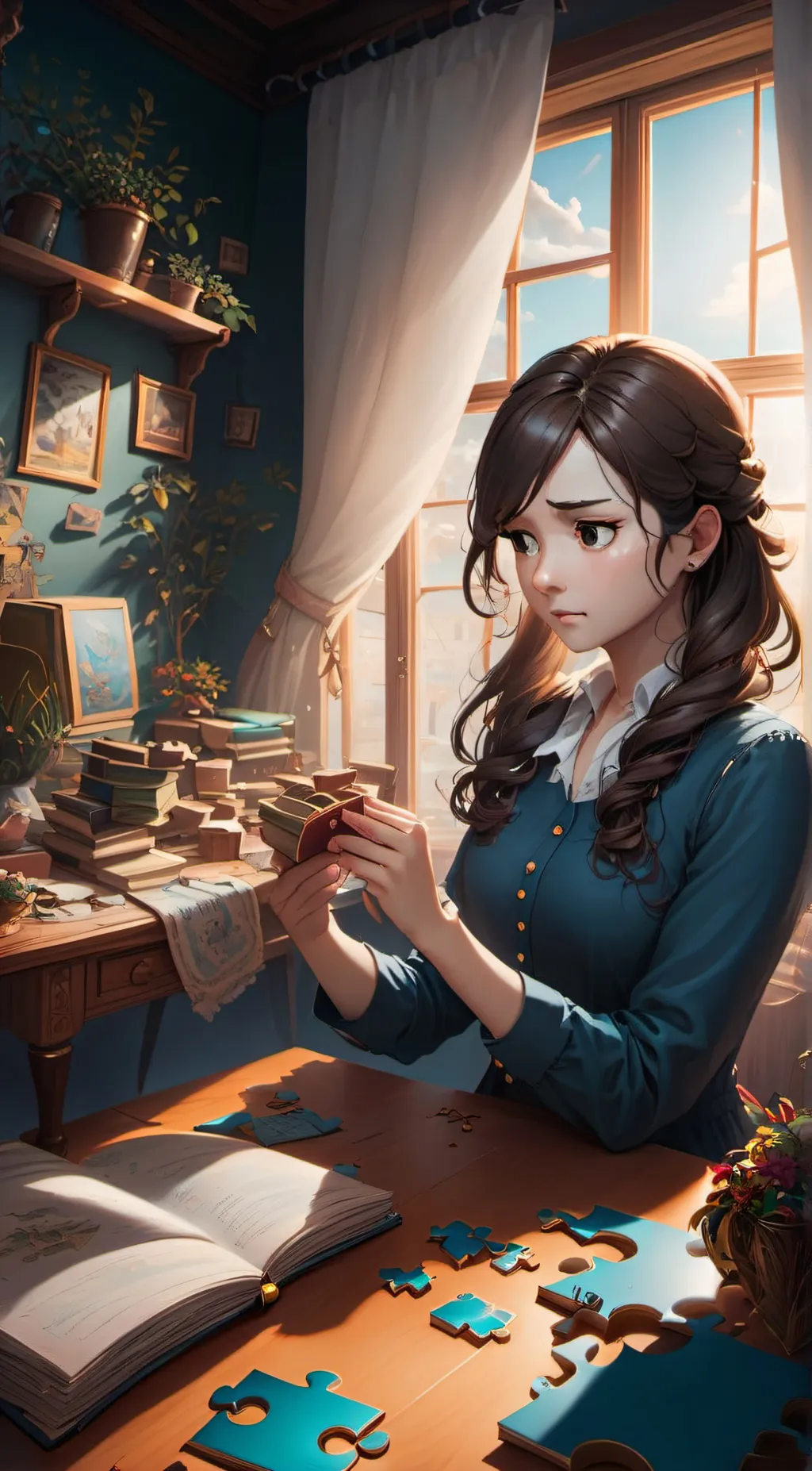 ai character: Sophia background