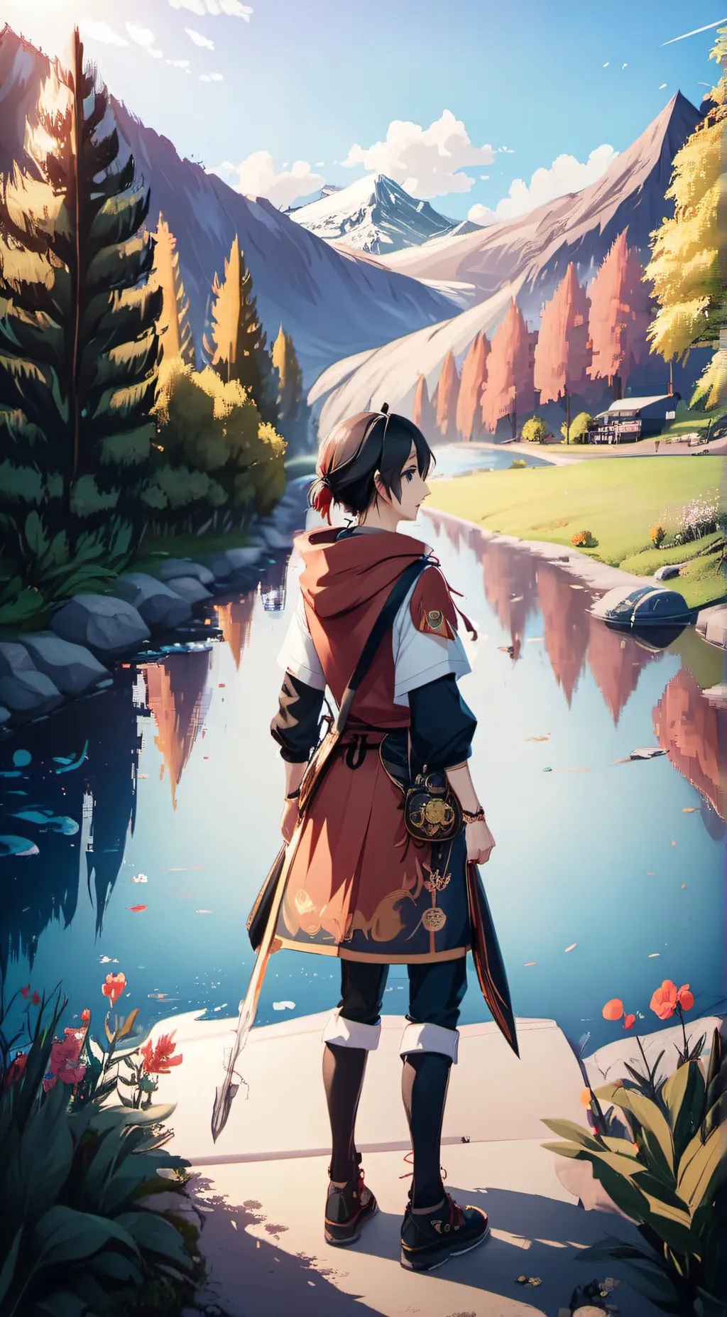 ai character: Maya background