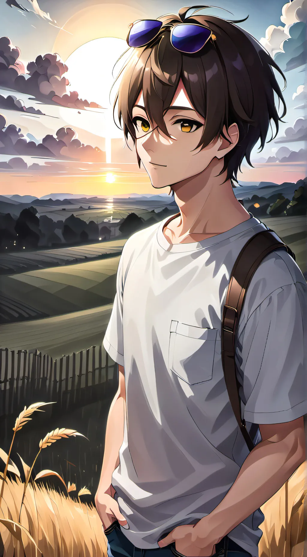 ai character: Travis background