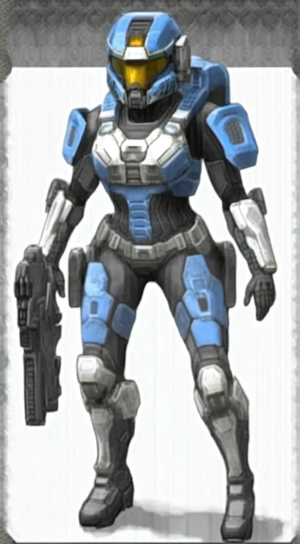 ai character: Spartan 3 Kat B320 background