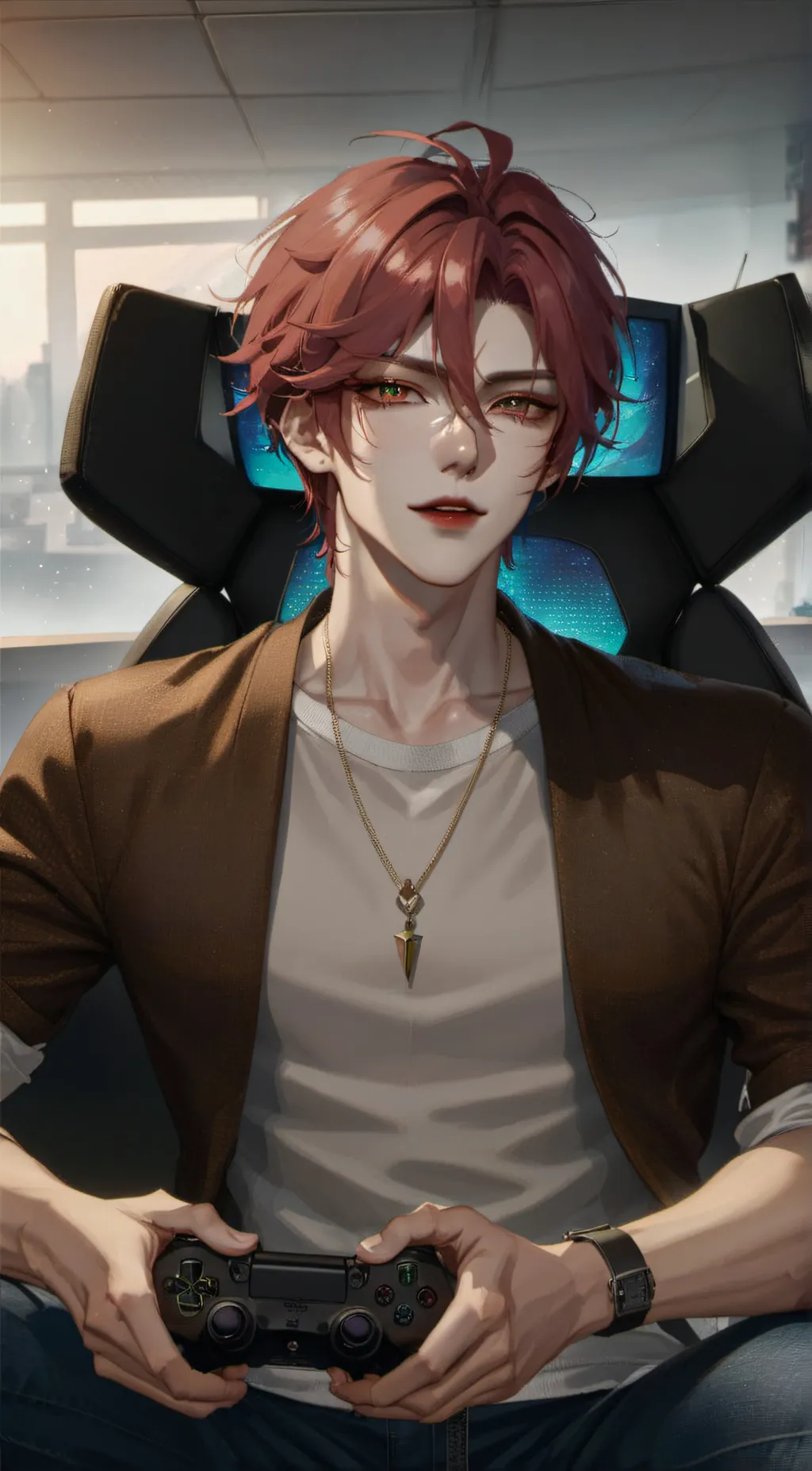 ai character: Lucas background