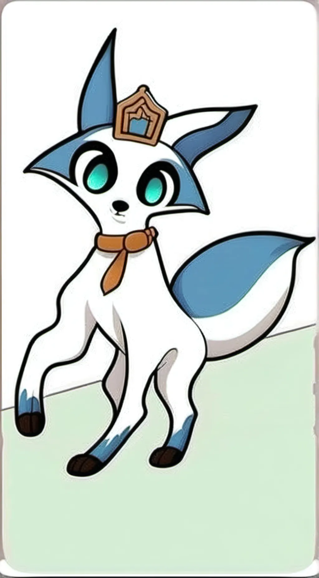 ai character: slushi  background