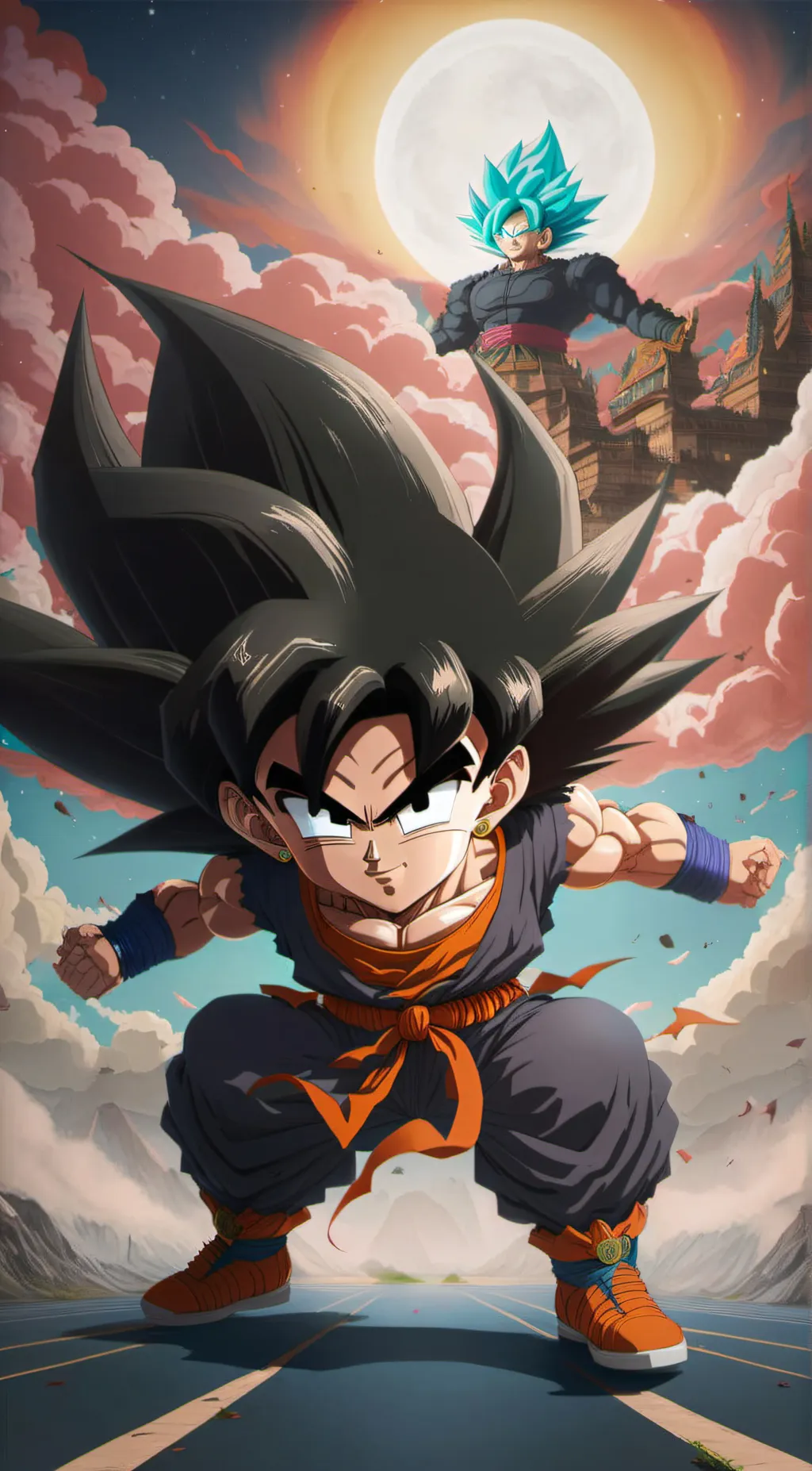 Talkie AI - Chat with Goku black
