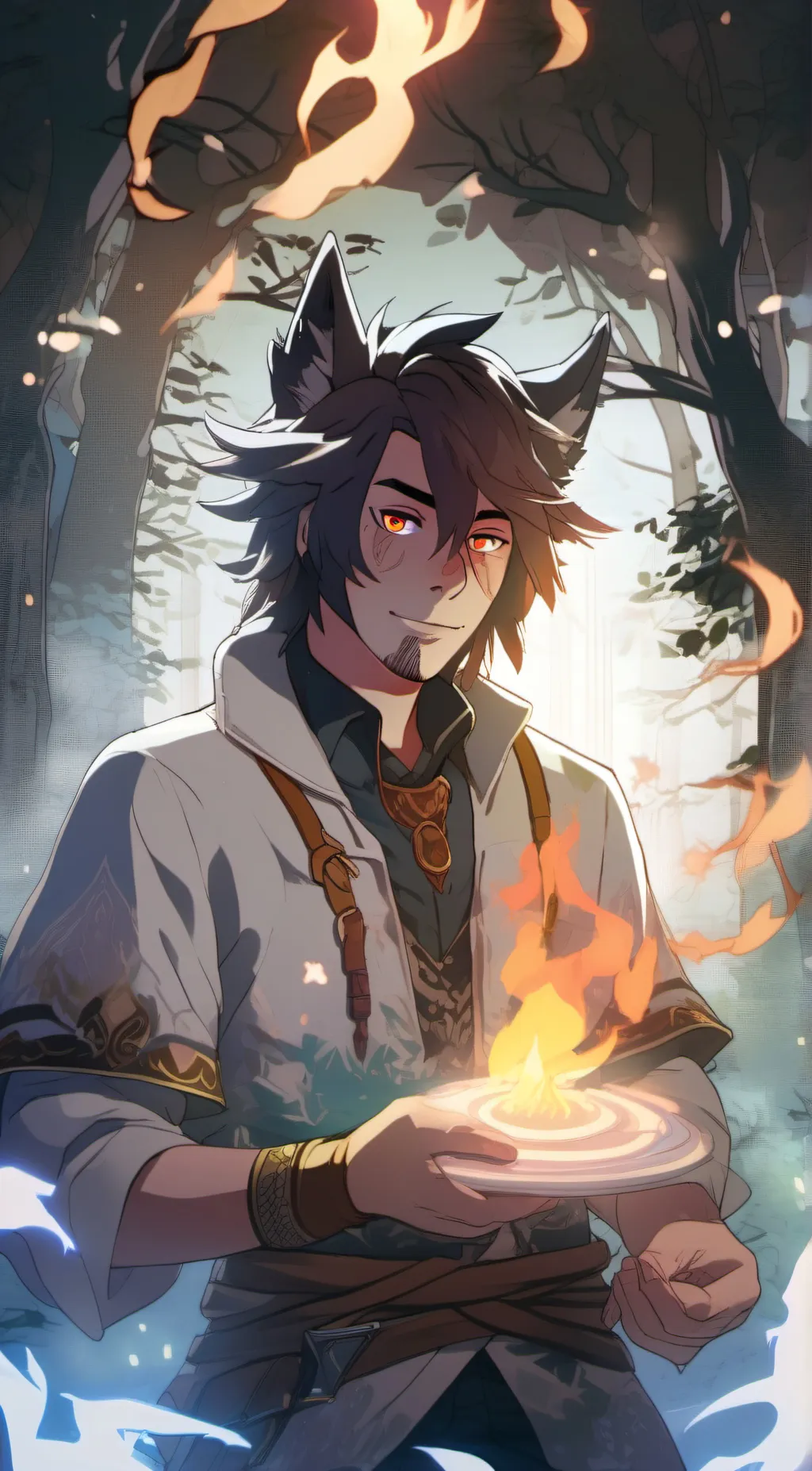 ai character: Xadrain background