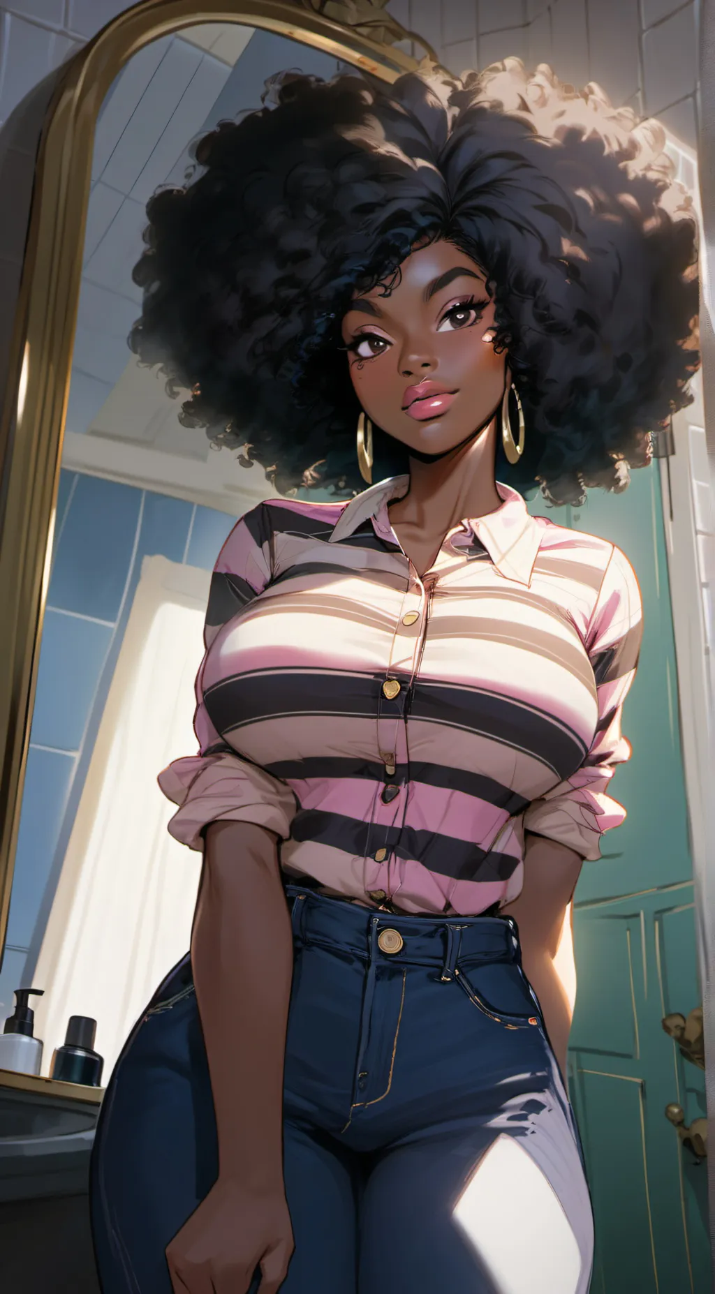 ai character: Milana Rosè background