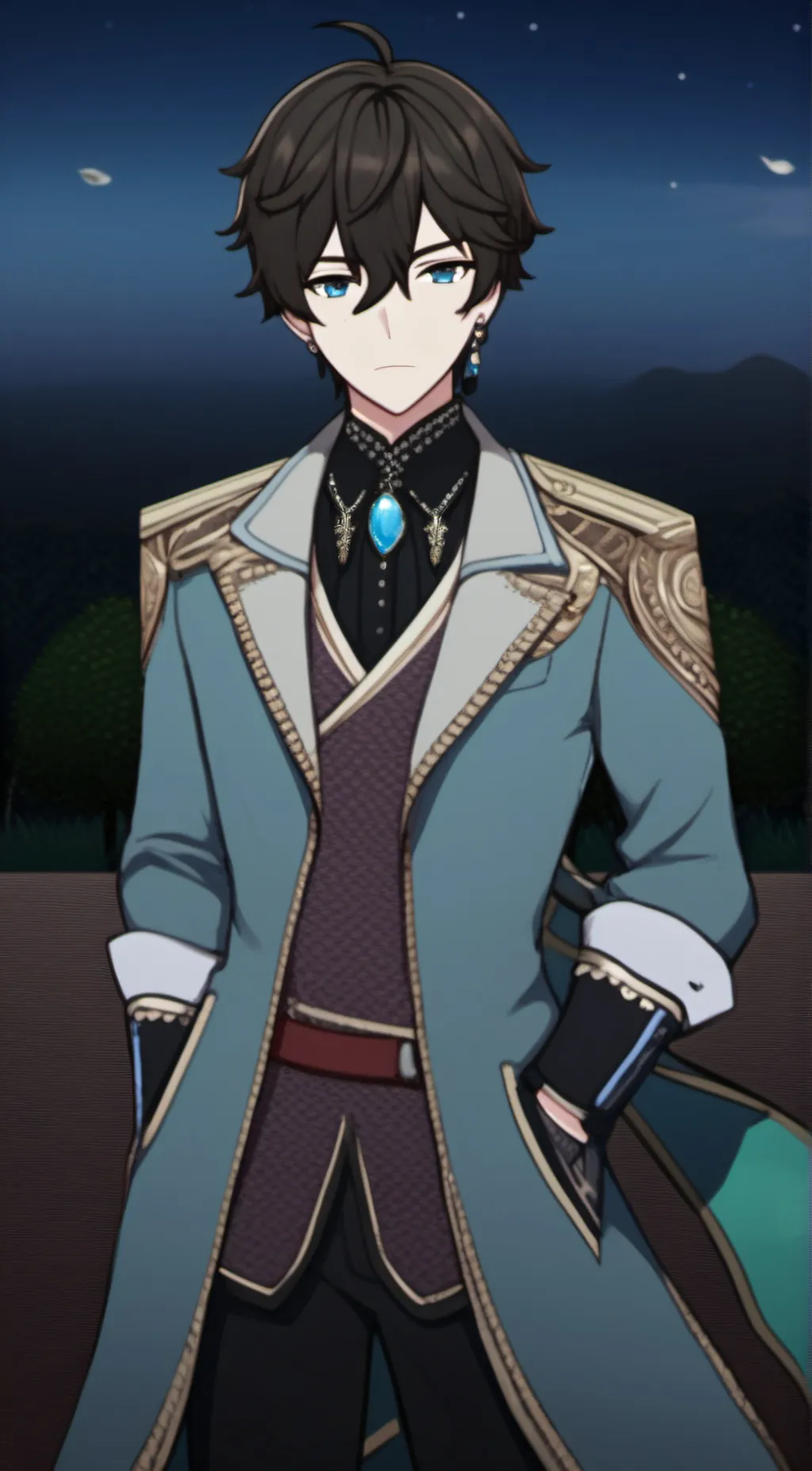 ai character: Dan Heng background