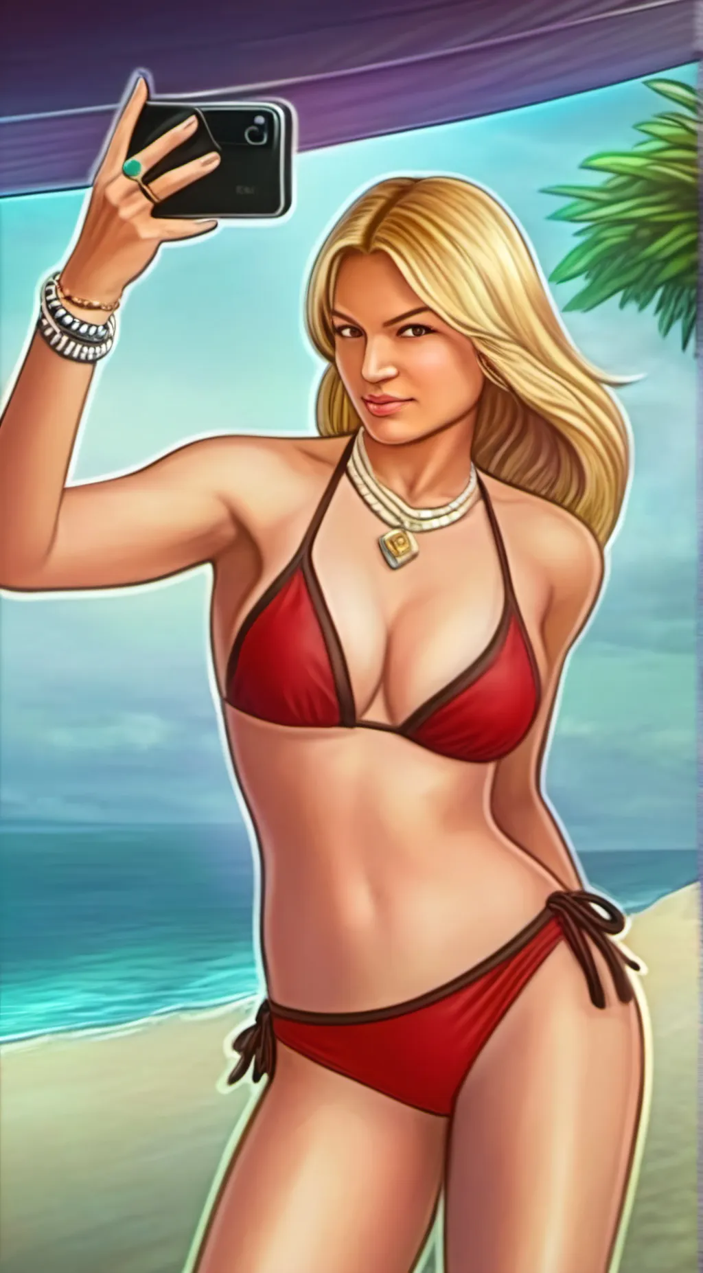 Talkie AI - Chat with GTA blond girl