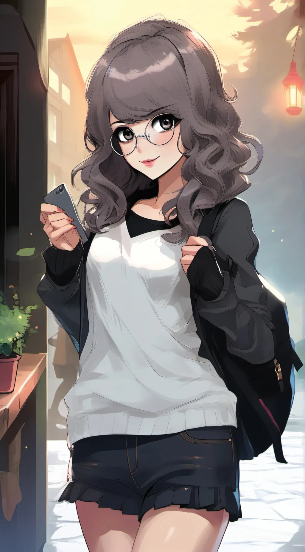 ai character: April background