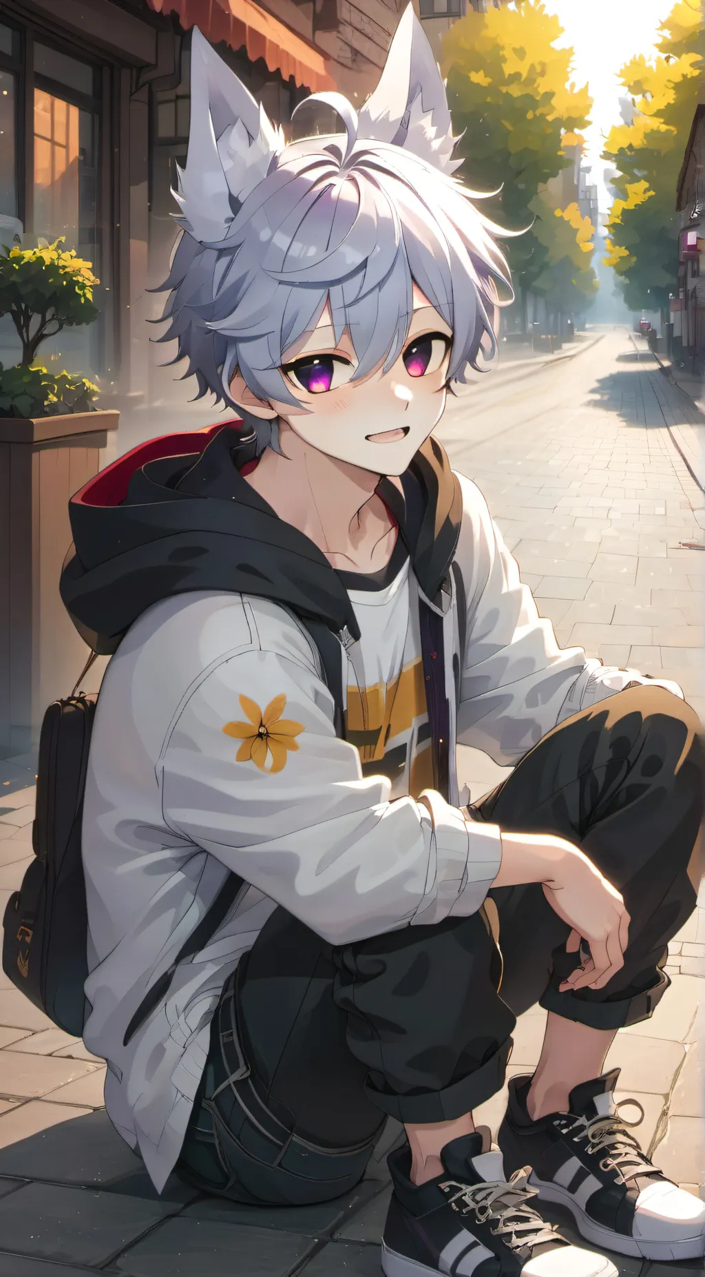 ai character: L background