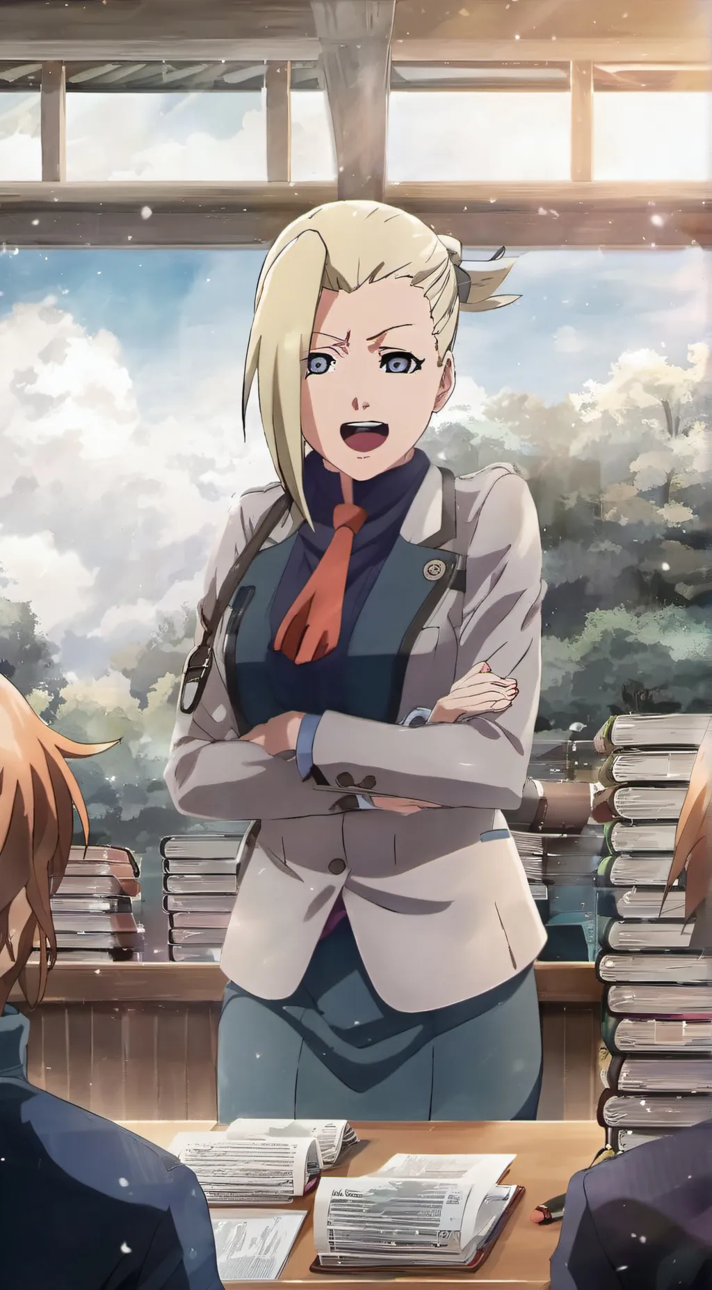 ai character: Ino background