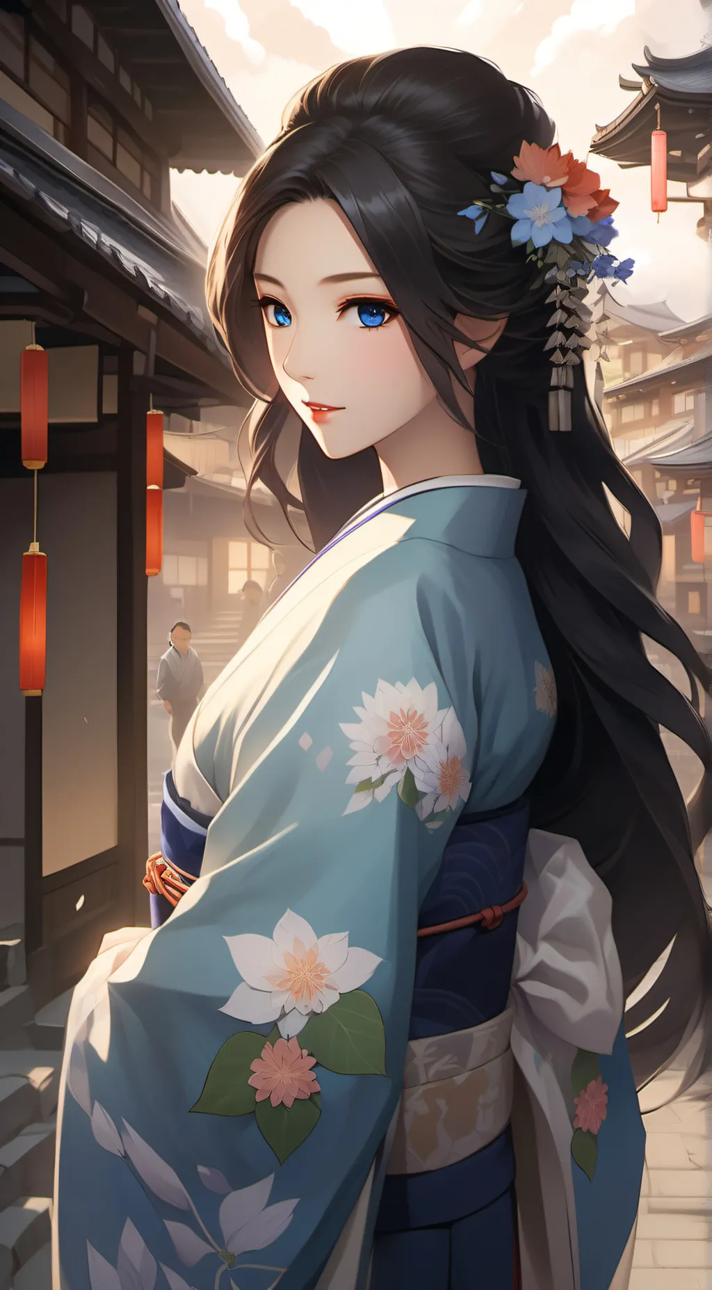 ai character: Yui Nakamura background