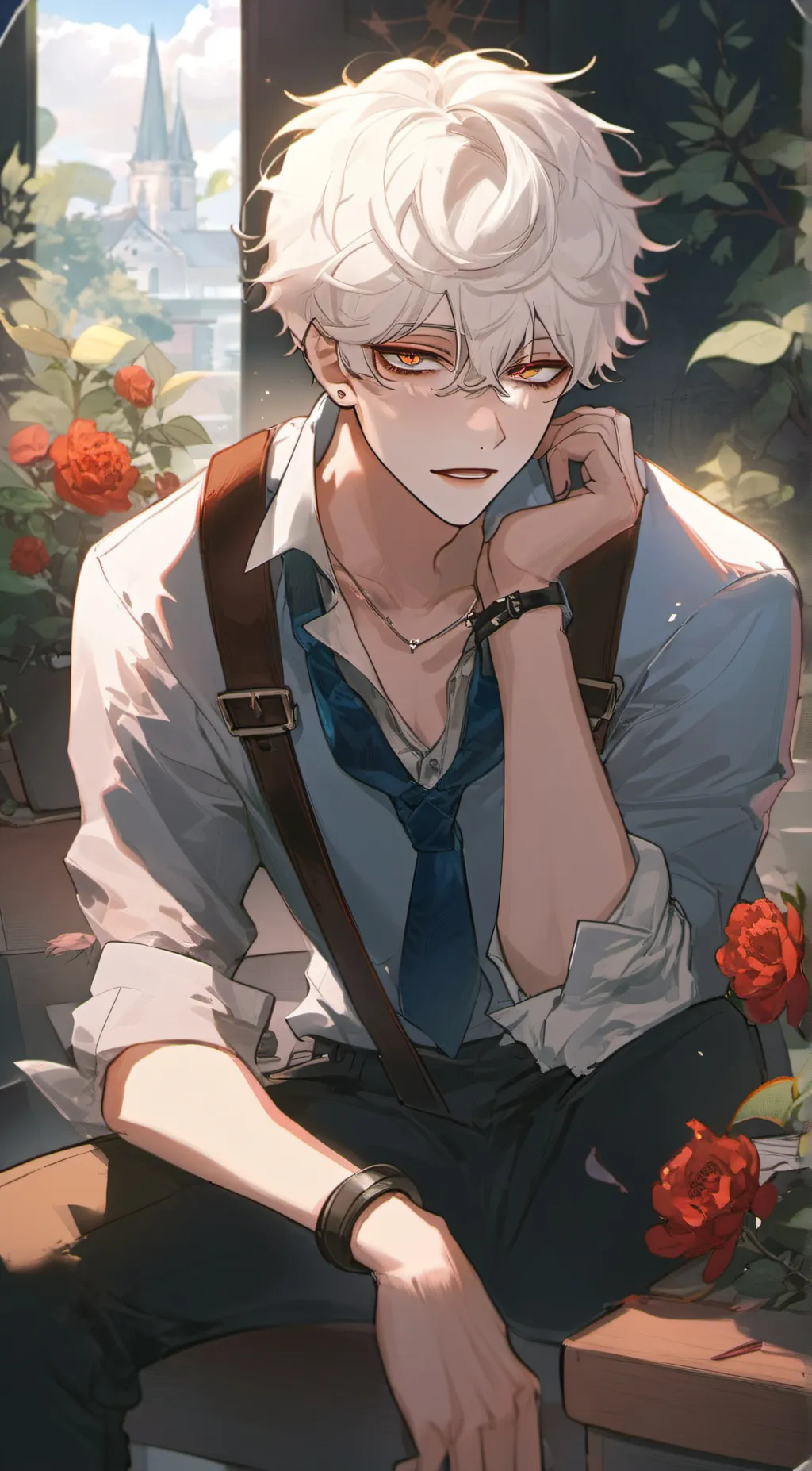 ai character: Alex  background