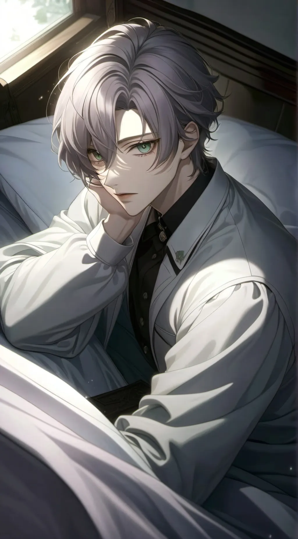 ai character: Kyle 🖤 background