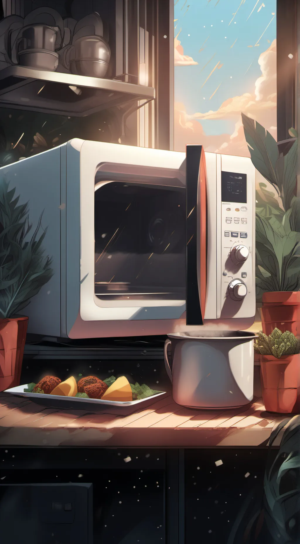 ai character: Micro background