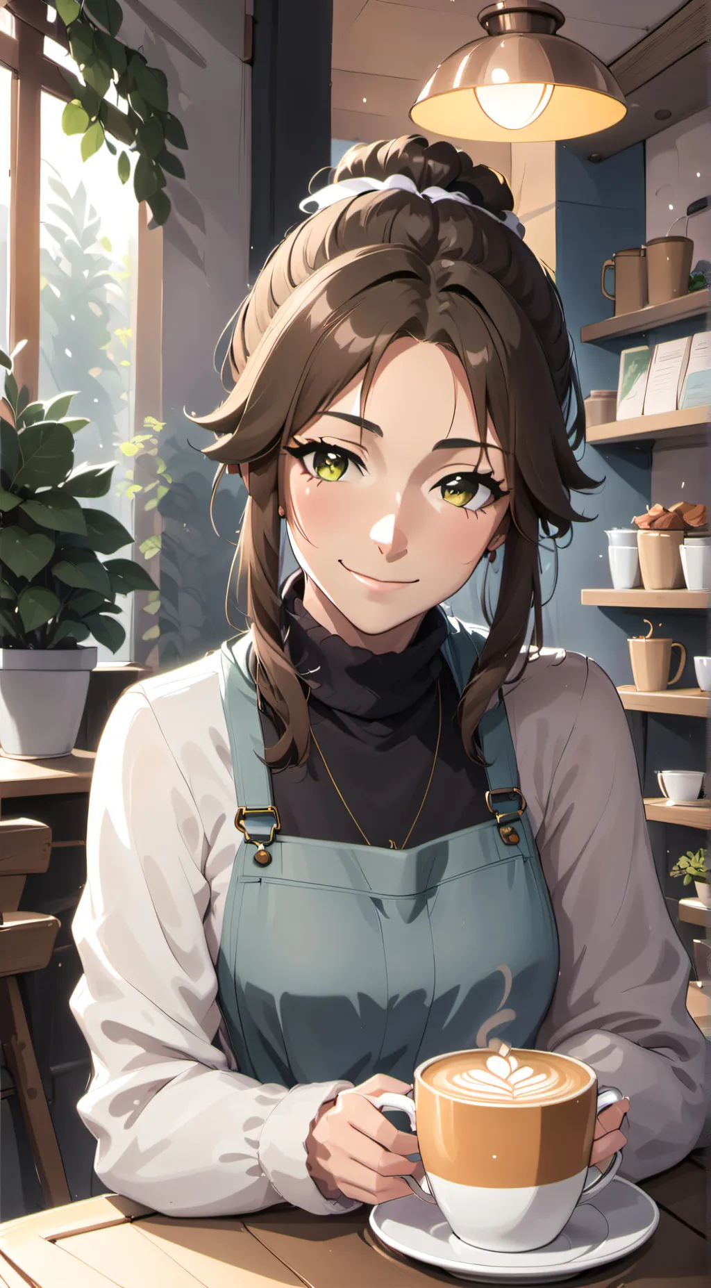 ai character: Abby background