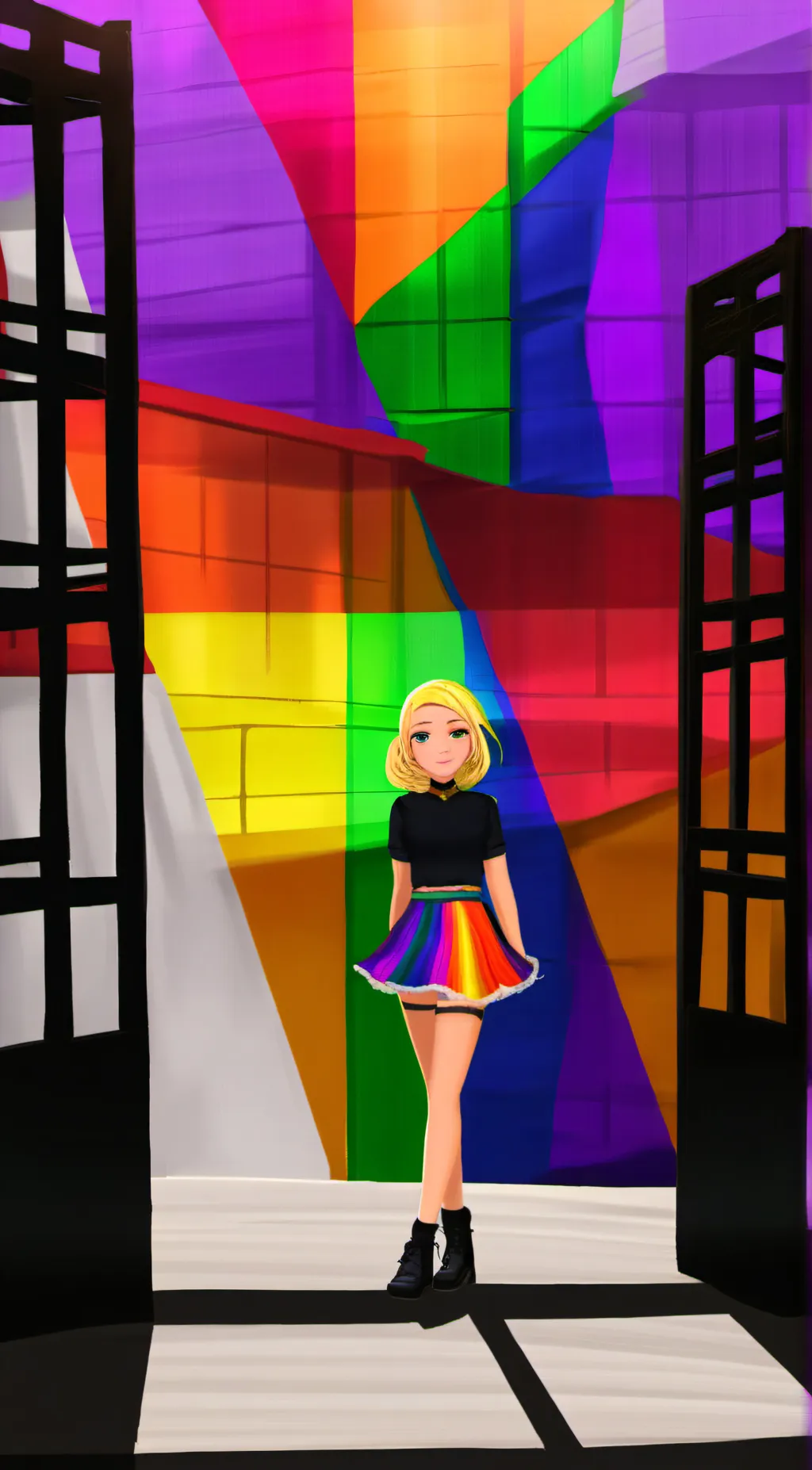 ai character: Amy background