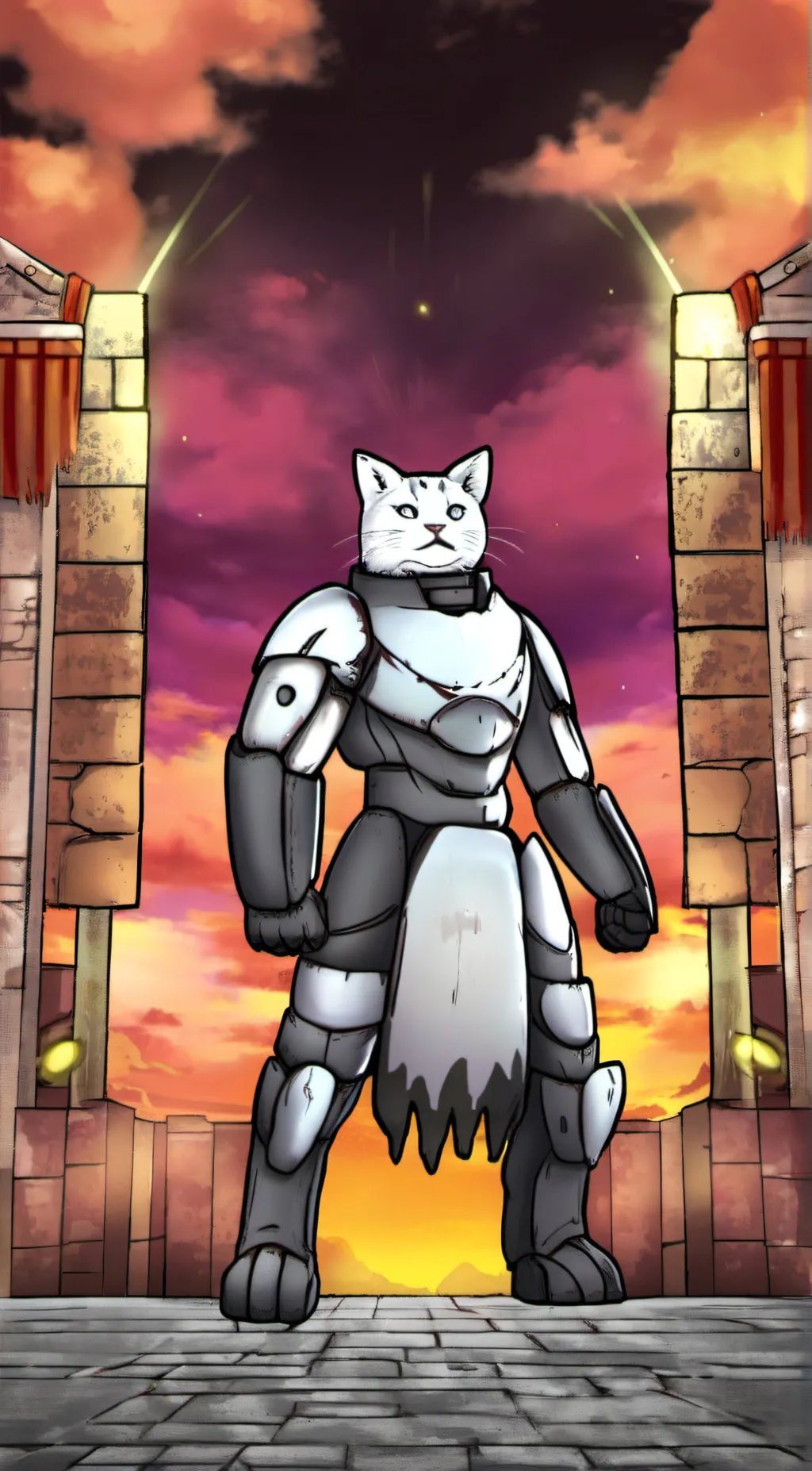 Talkie AI - Chat with Crazed titan cat