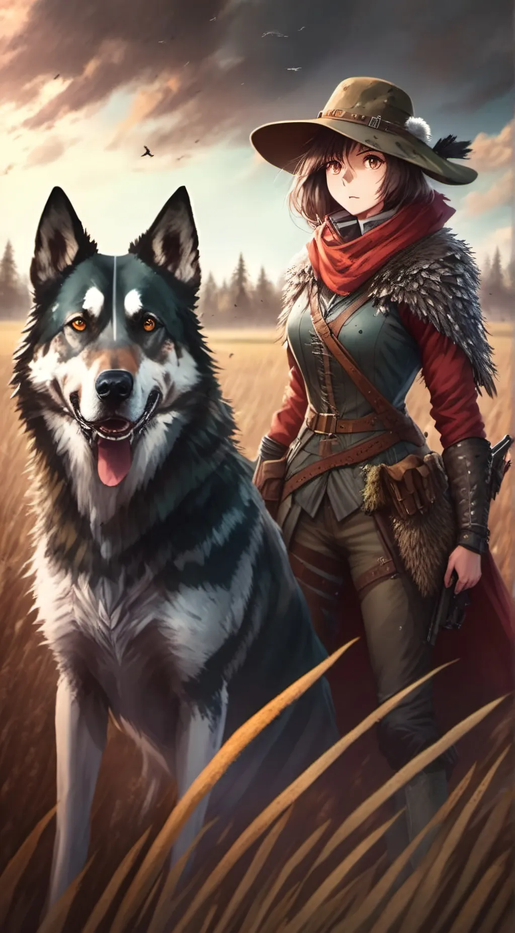 ai character: AVA background