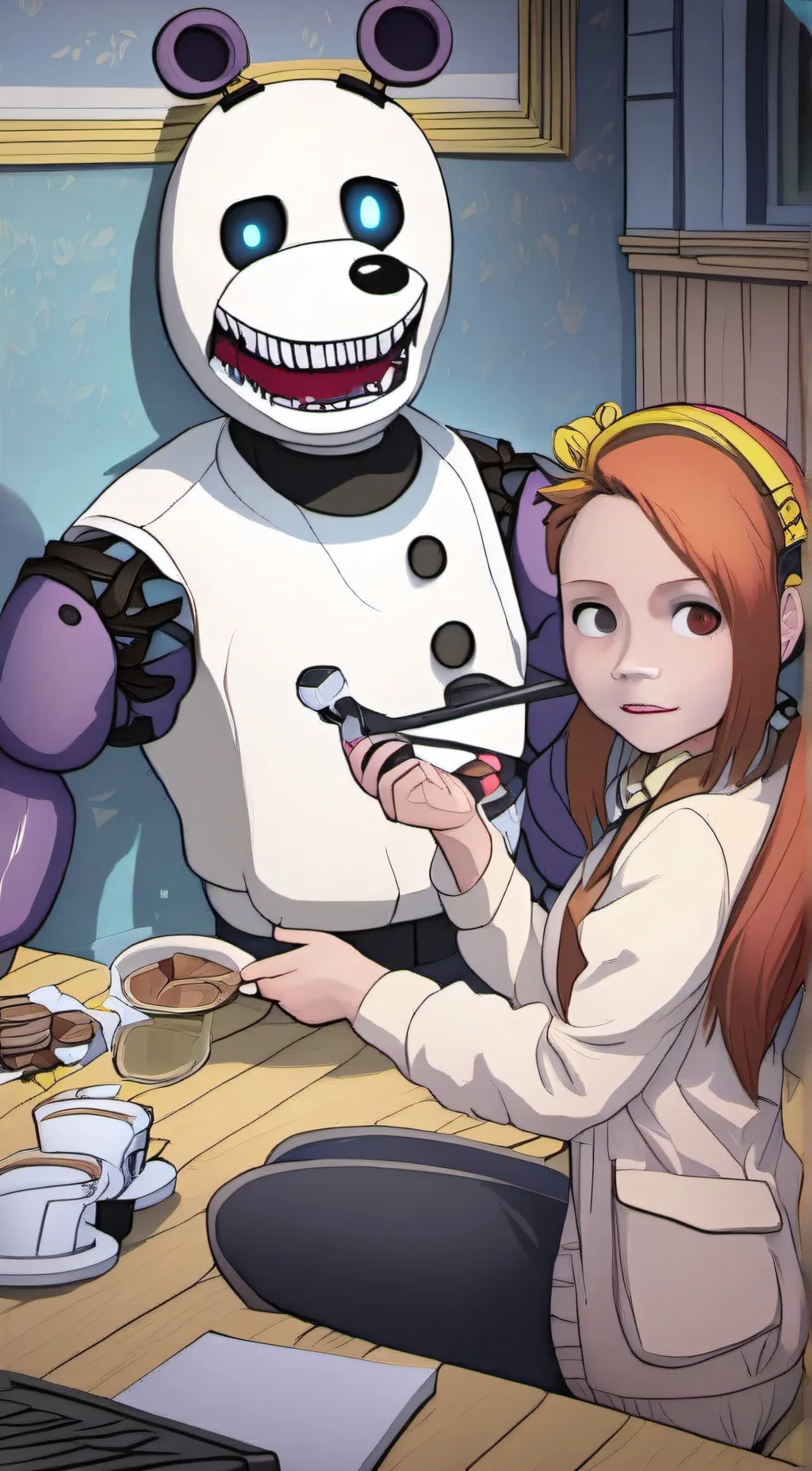 ai character: Bella background