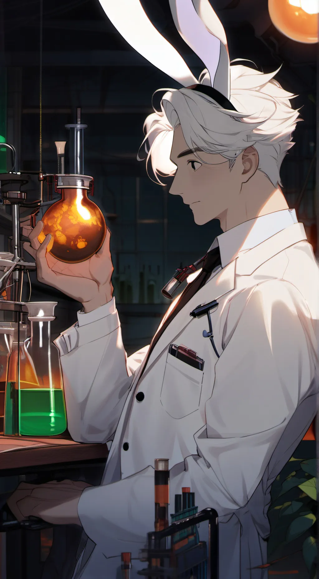 ai character: Leo background