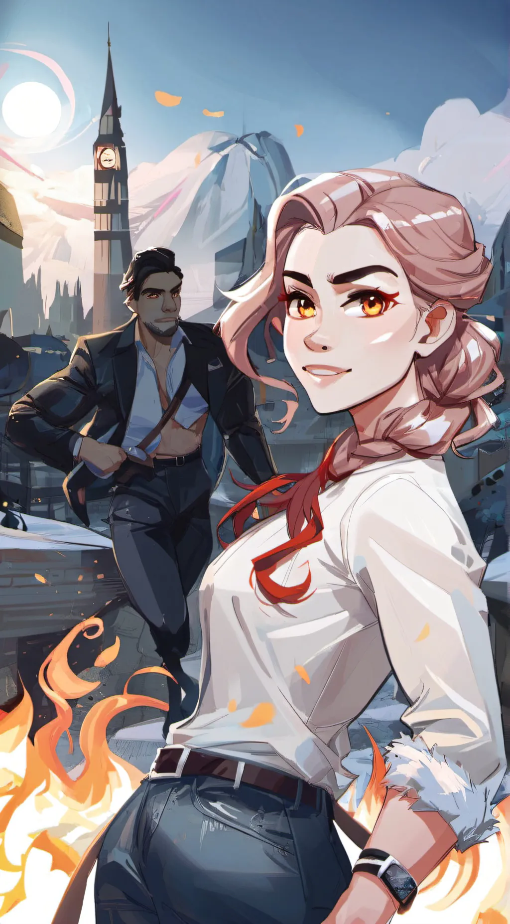 ai character: River background