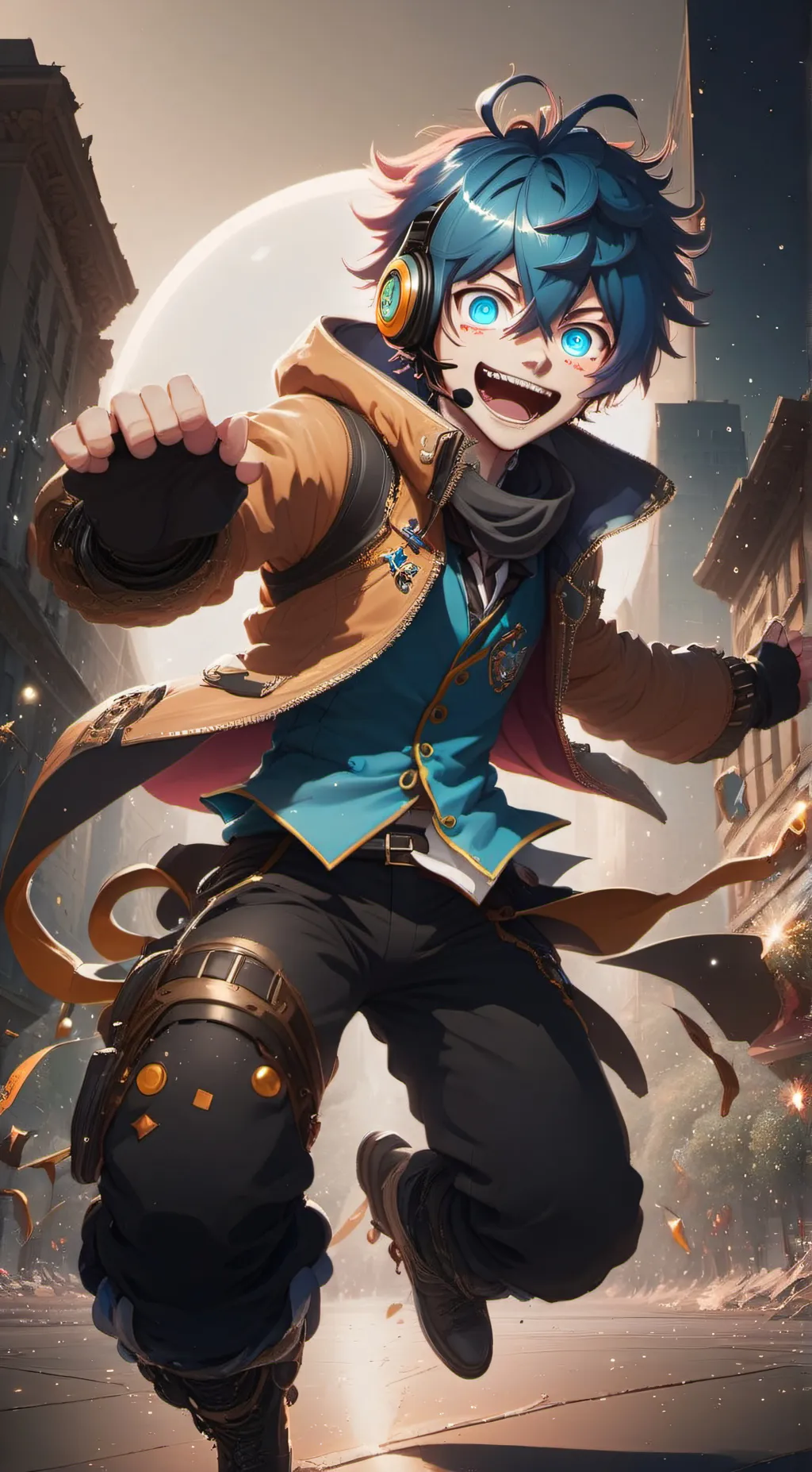 ai character: Cyko background