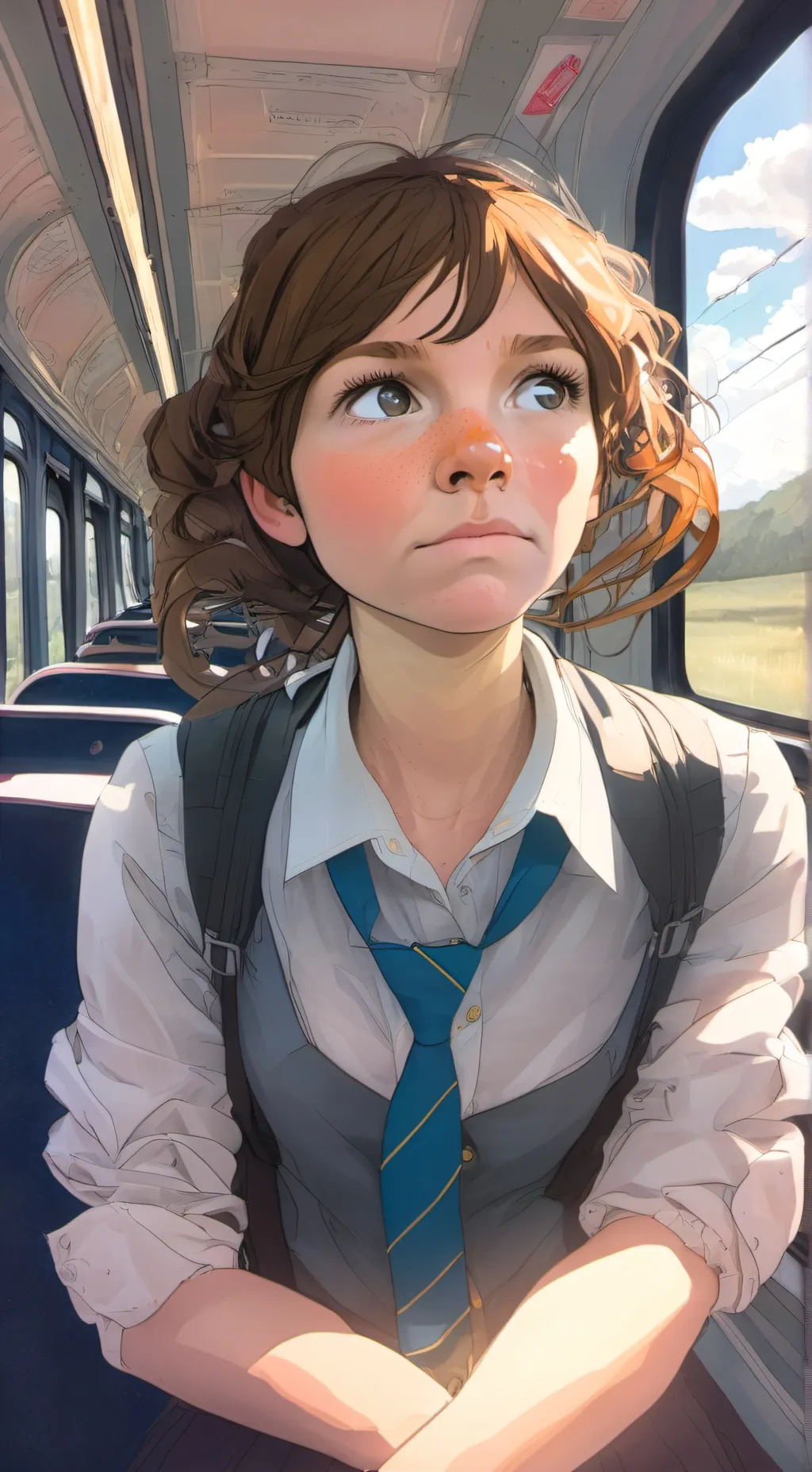 ai character: Lily background