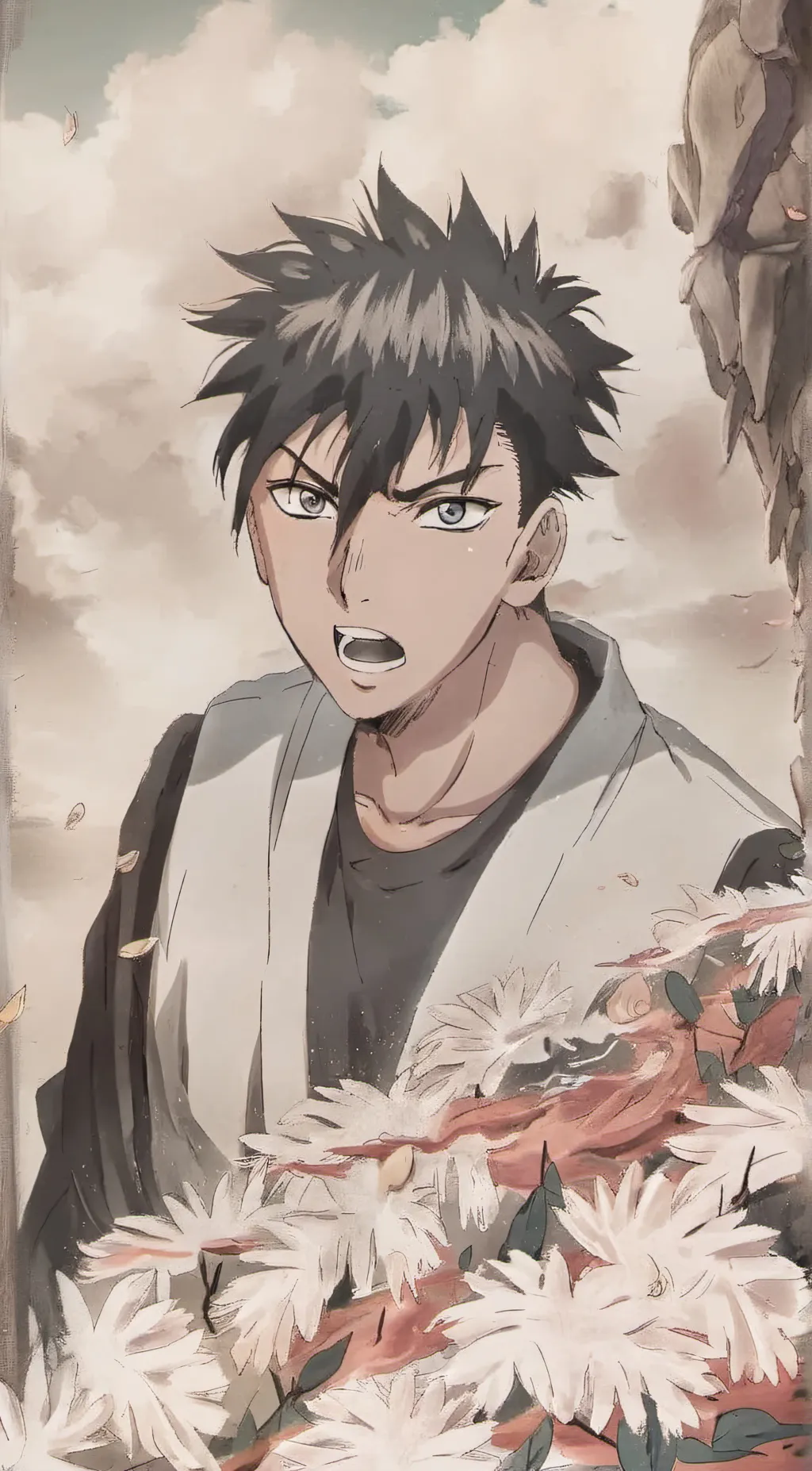 ai character: Kawaki Uzumaki background